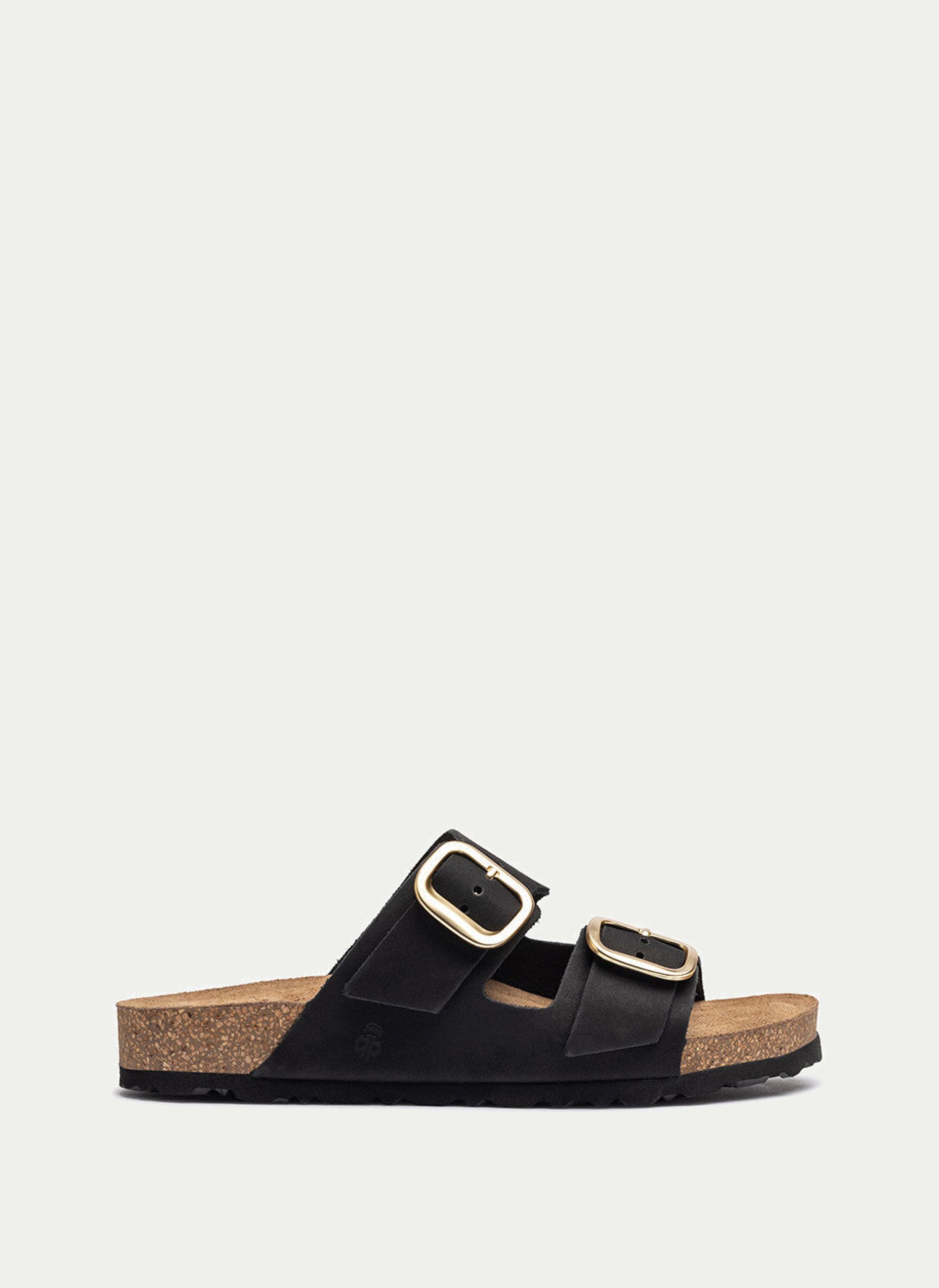 YOKONO ® JERBA-700. Zueco 2-Hebillas Nobuck