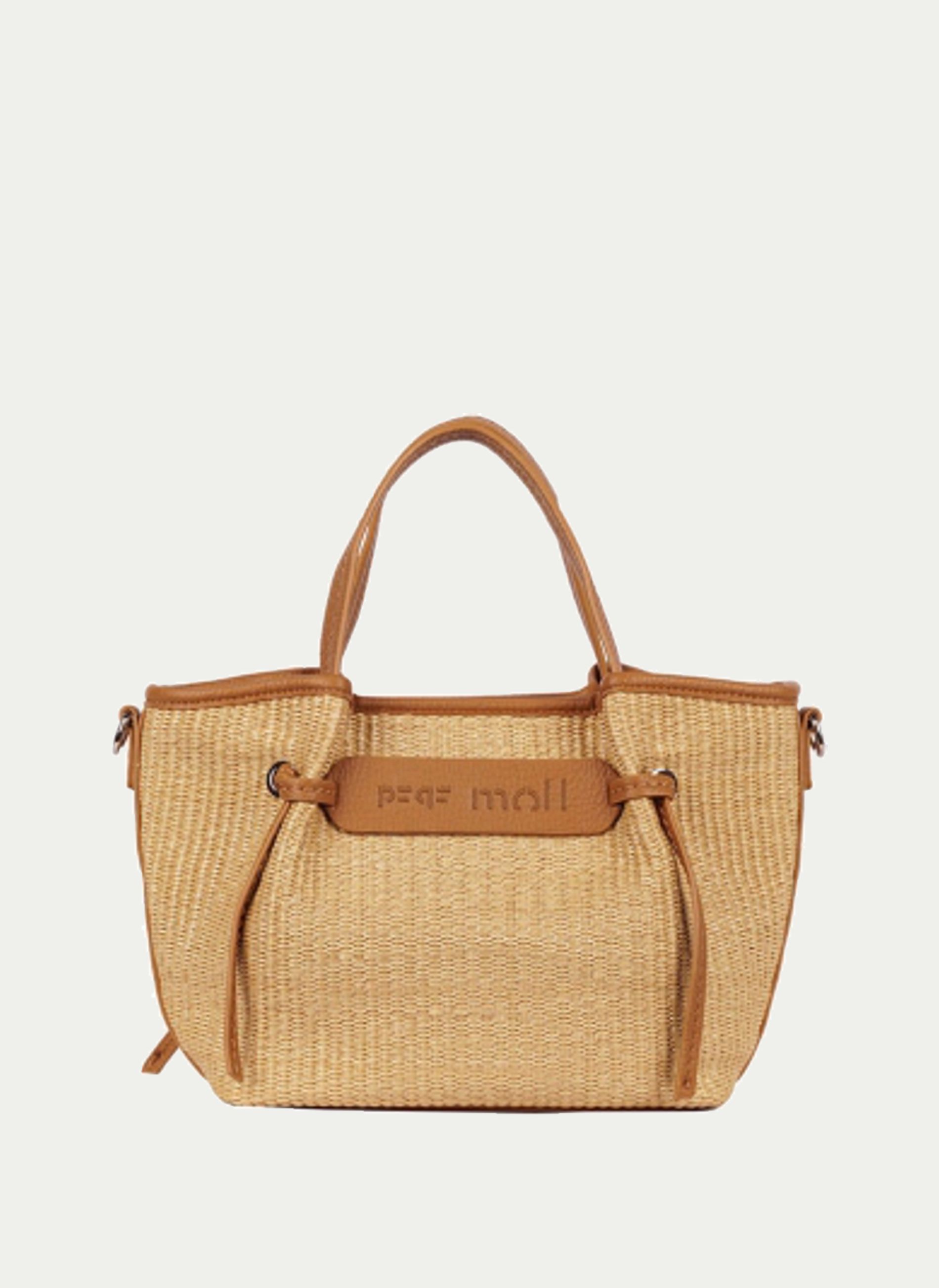 PEPE moll ® IVONE. Bolso de Mano Rafia