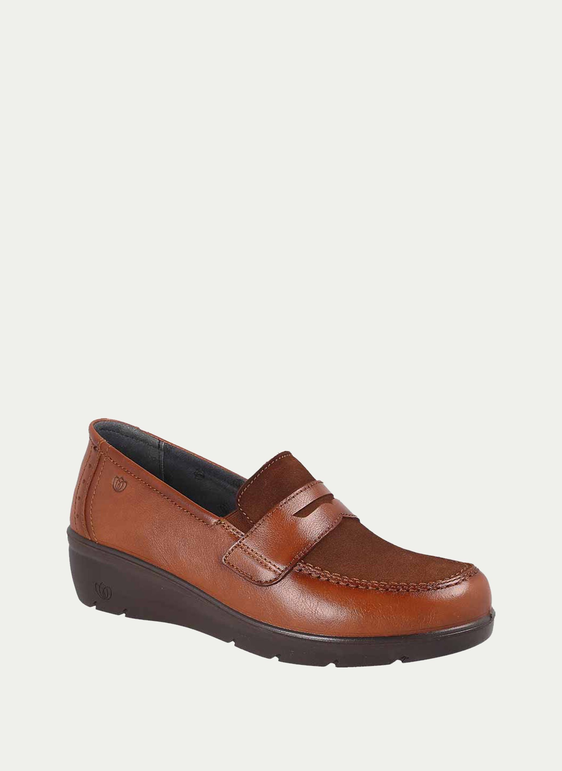 LAURA AZAÑA ® Mocasin Napa-Serraje Gely