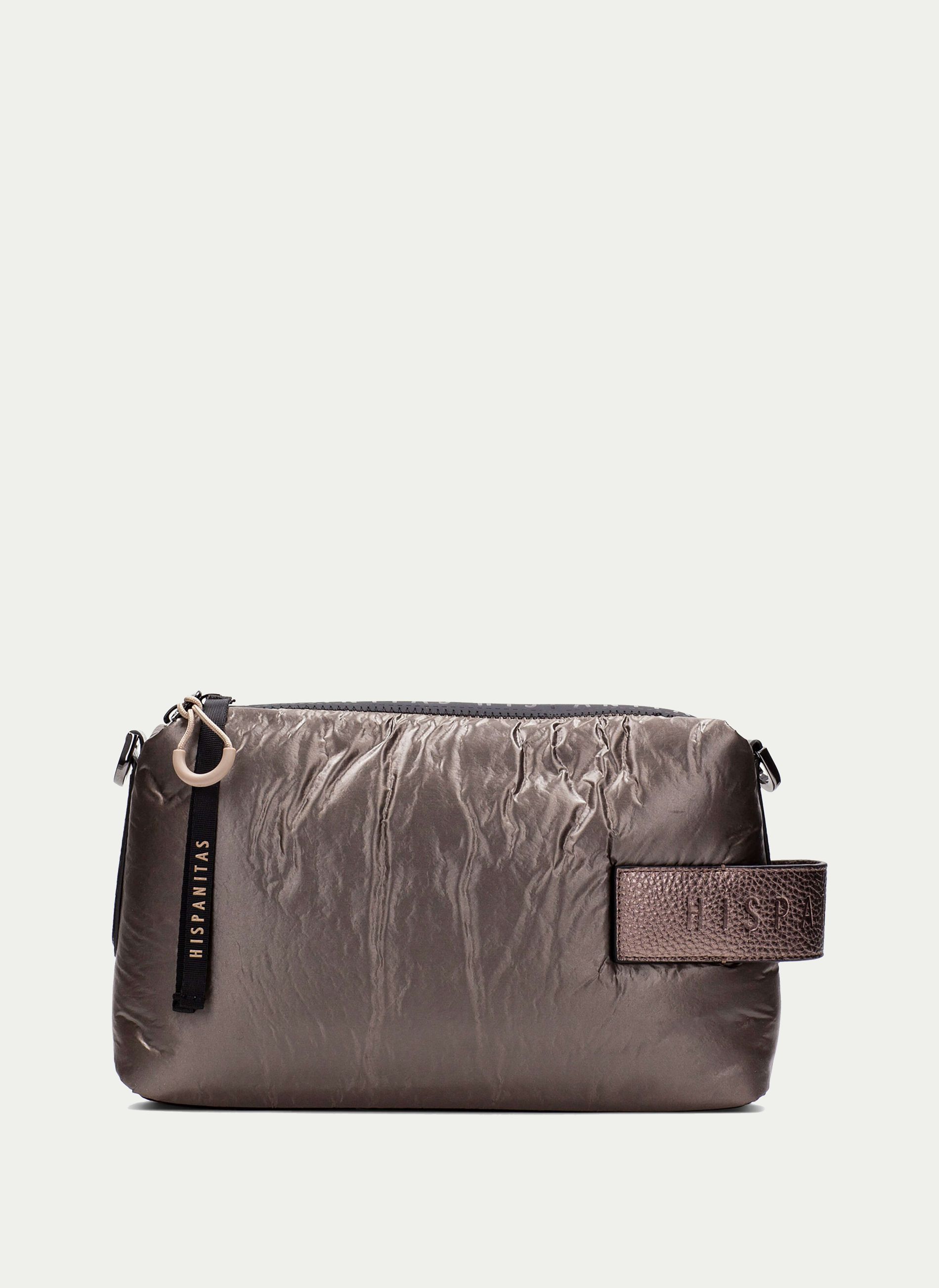 HISPANITAS ® Bandolera Nylon Acolchado Grained
