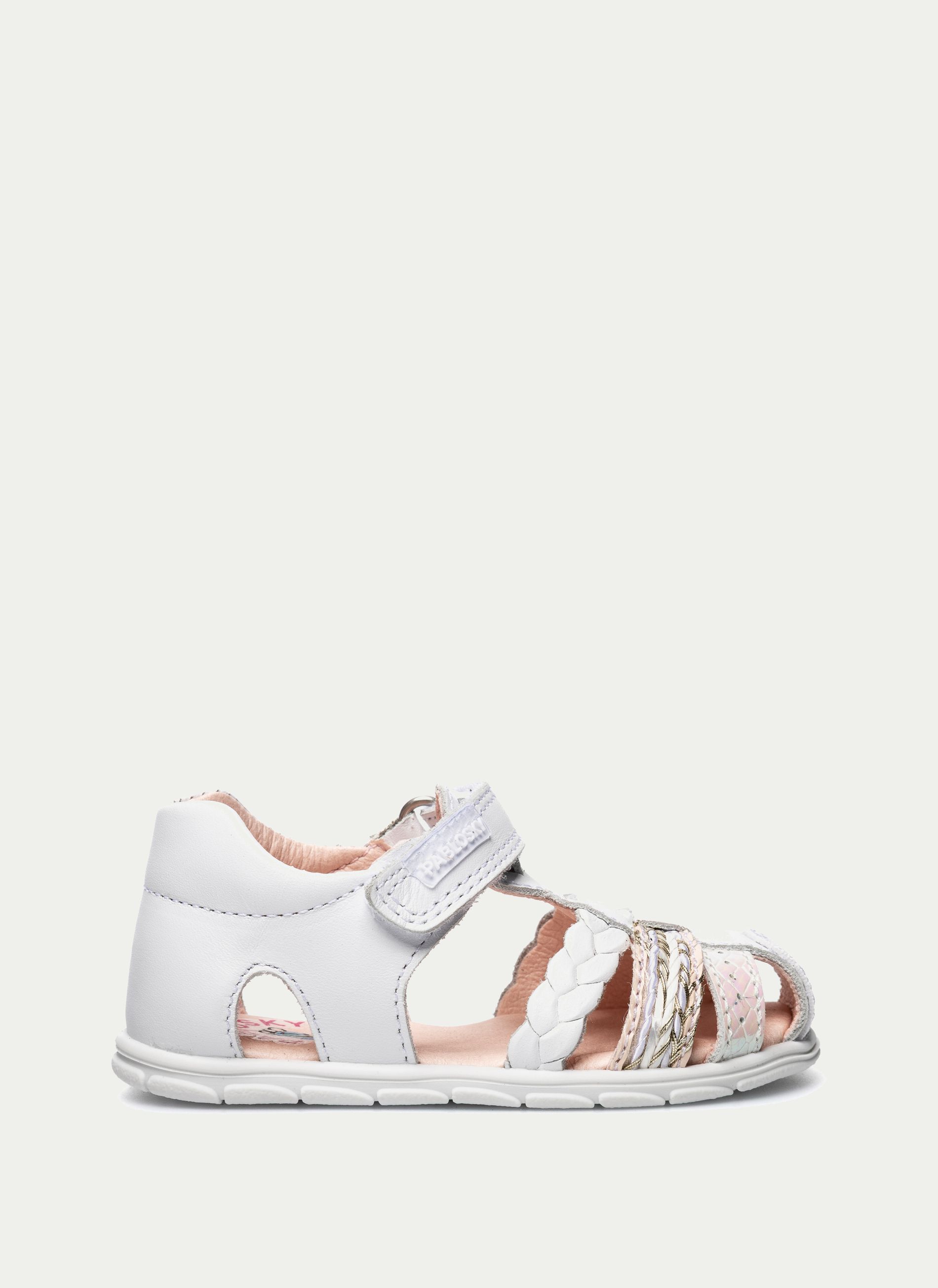 PABLOSKY ® Sandalia Peque Talon Tiras Trenza Zig