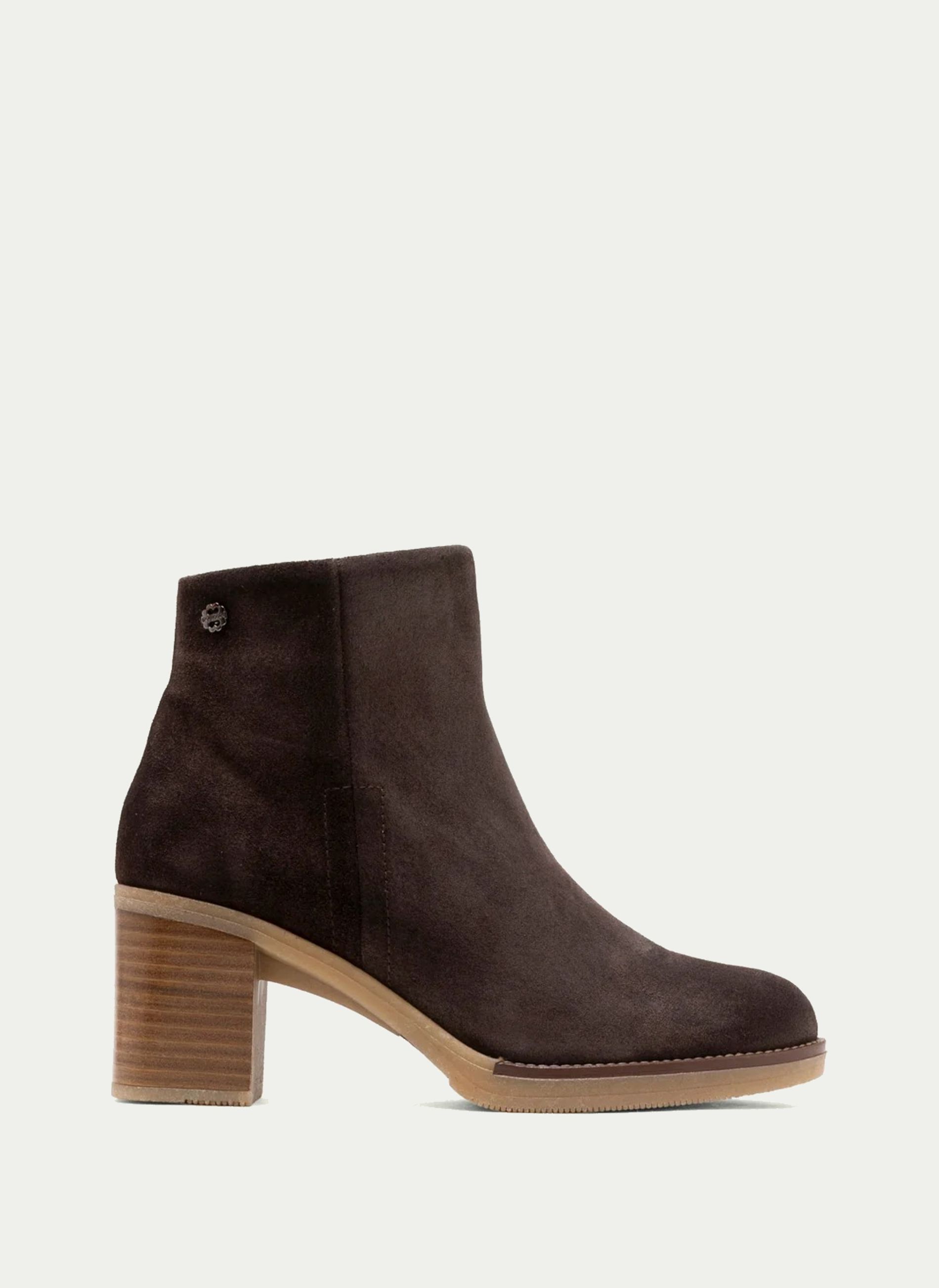 porronet ® TAMARA. Botin Crepé Tacón Medio