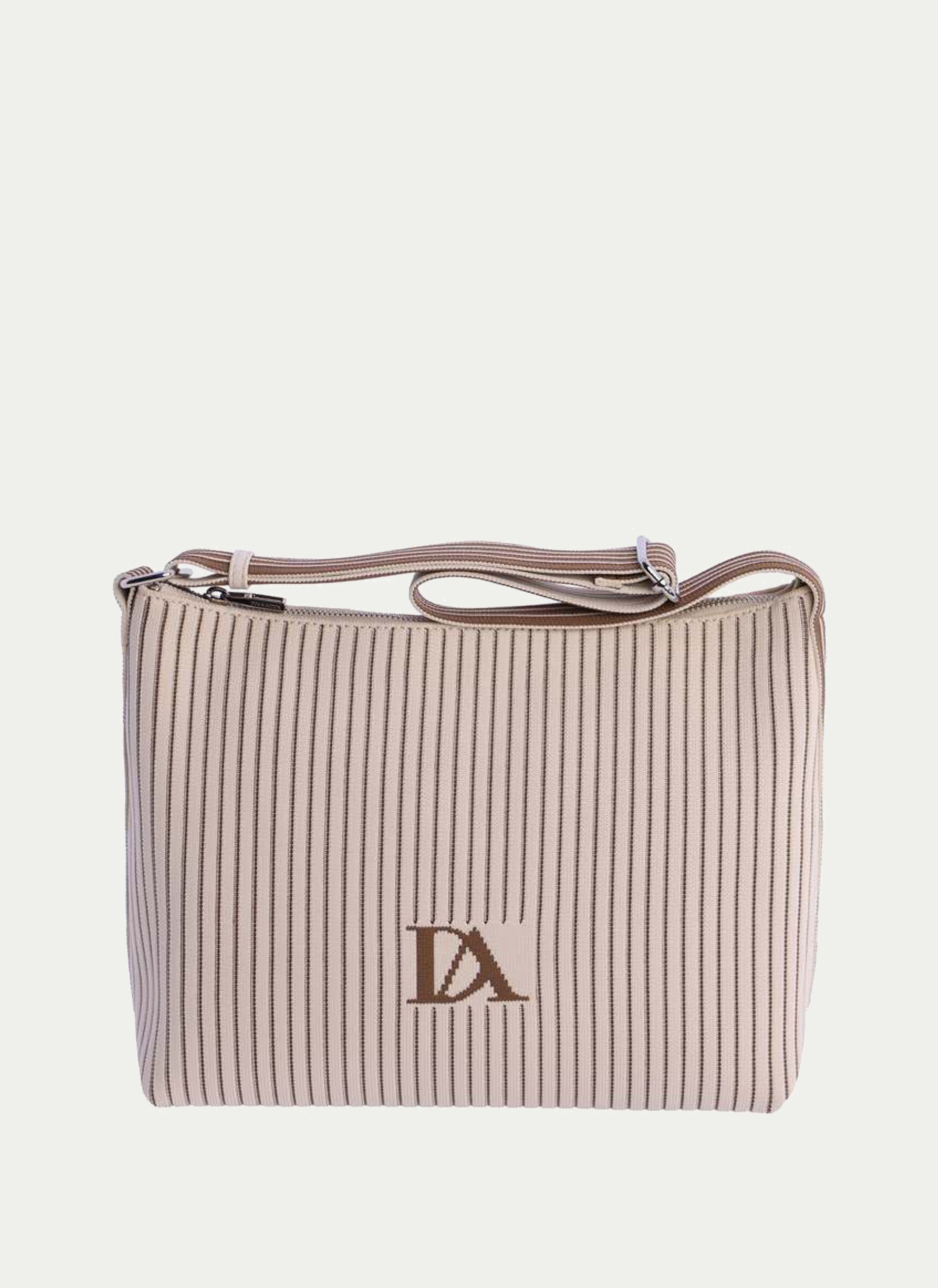 don algodon ® Bolso Hombro Correa Punto Rayas