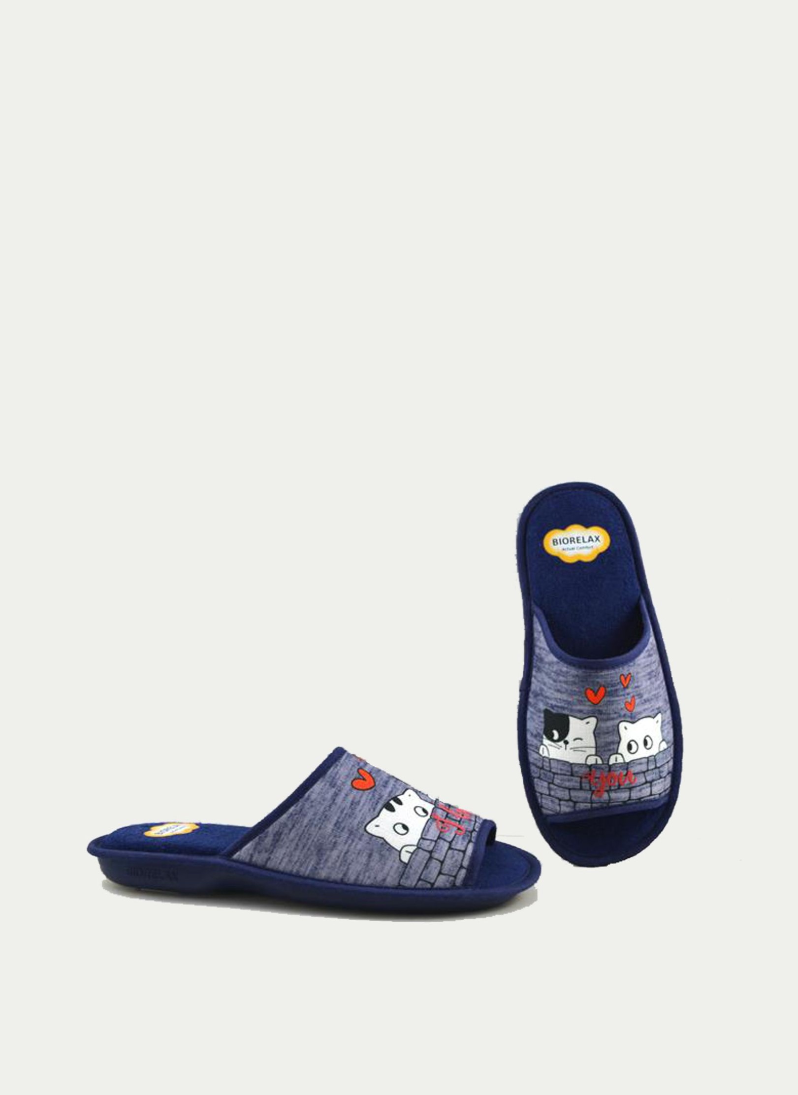 BIORELAX ® Zapatilla de Pala Gato 'I love you' BR