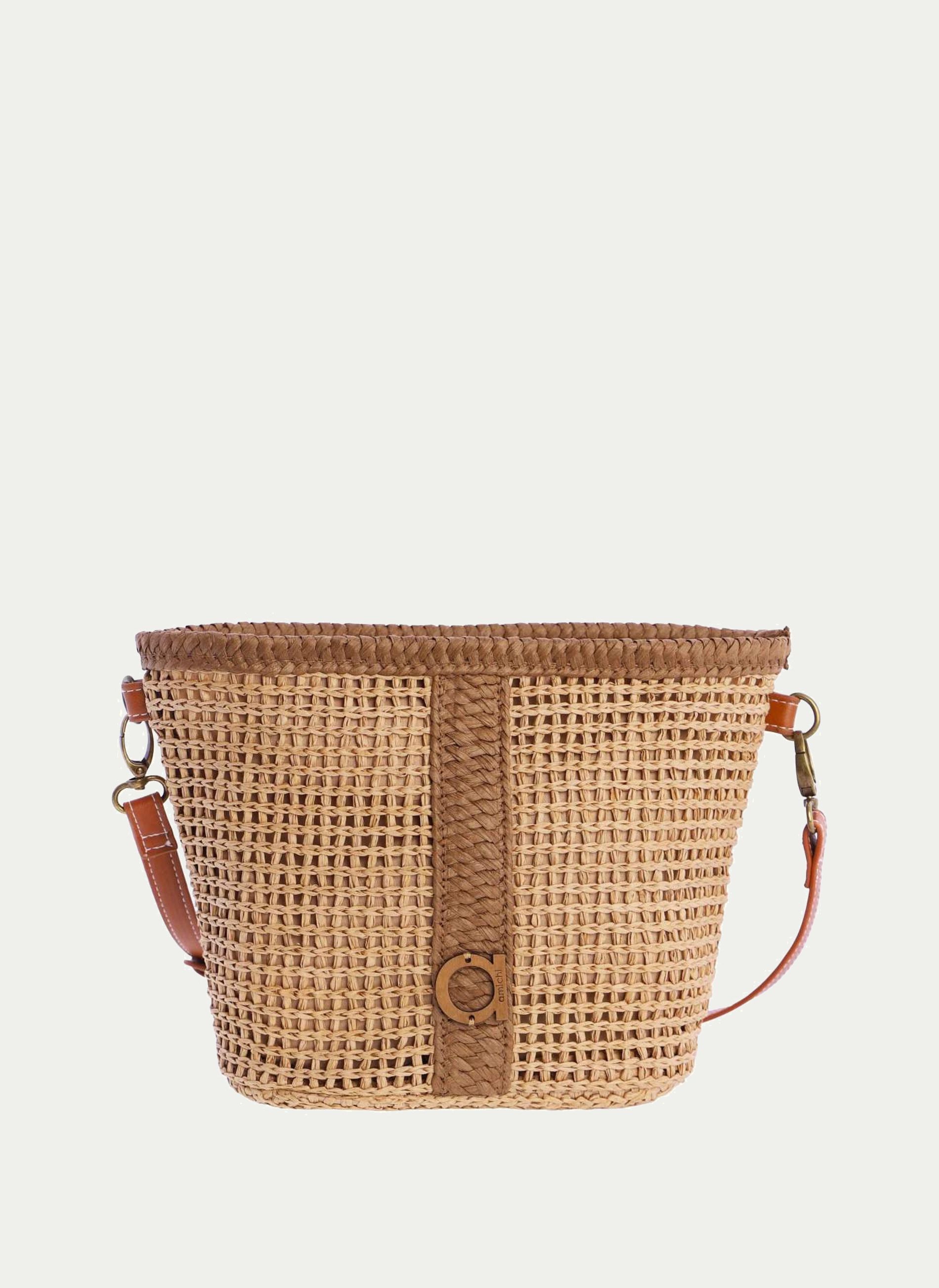amichi ® Bandolera Rafia Trenza