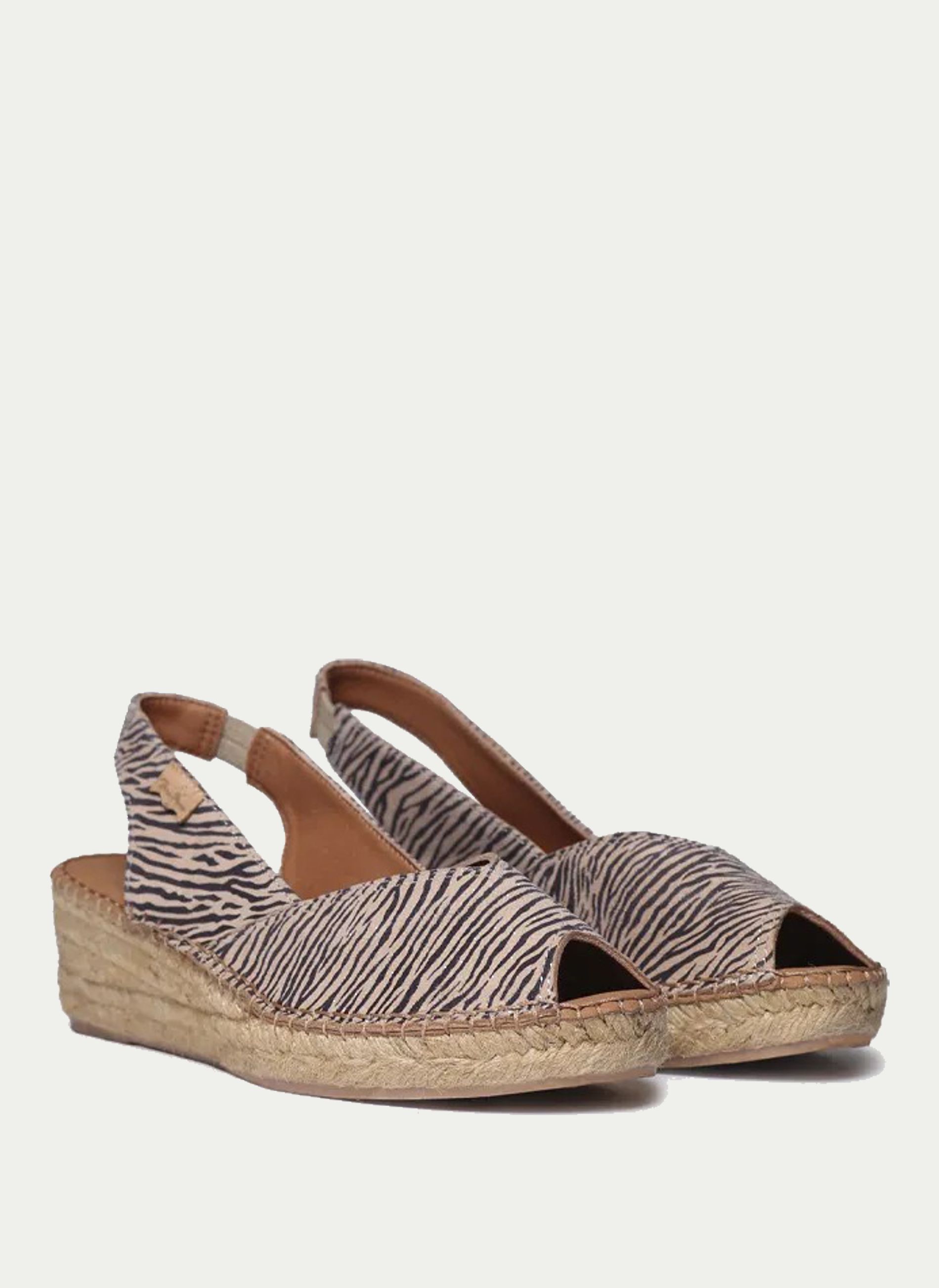 Toni Pons ® BERNIA-ZB. Sandalia de Pico Cebra