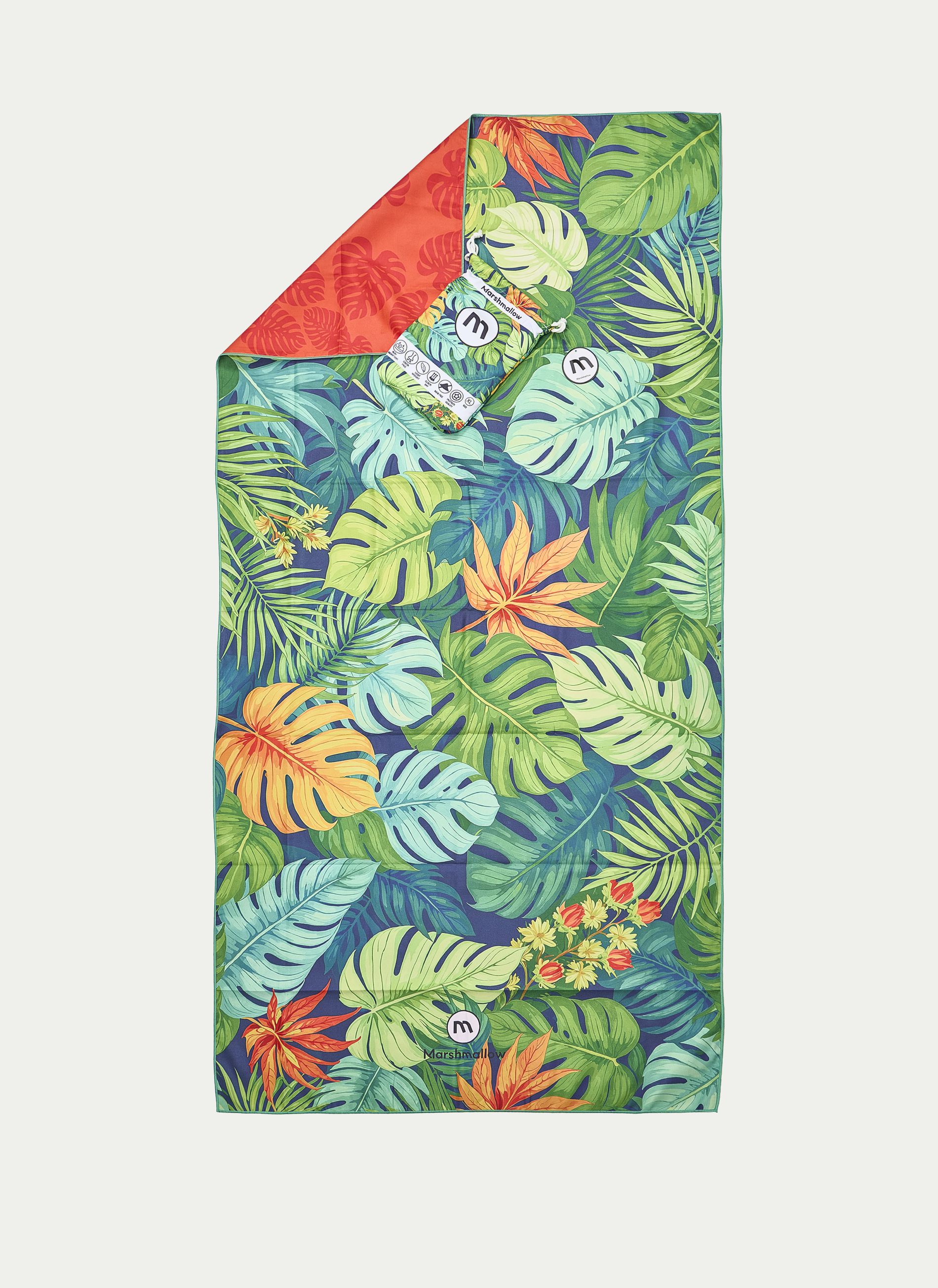 MARSHMALLOW ® Toalla MF  XL. Hojas Verdes