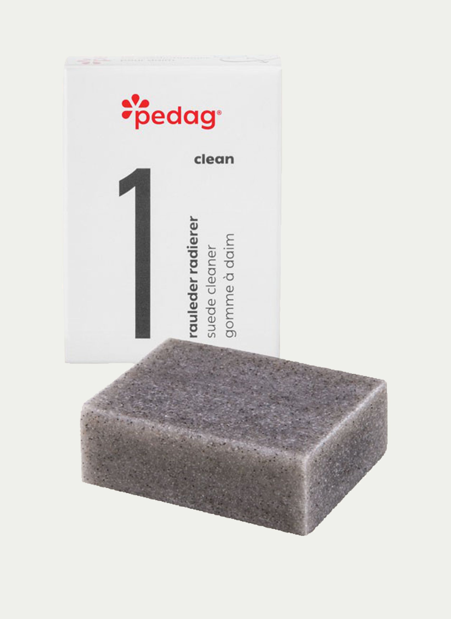 pedag ® SUEDE CLEANER.  Goma Ante y Nobuck. 1 Limpia