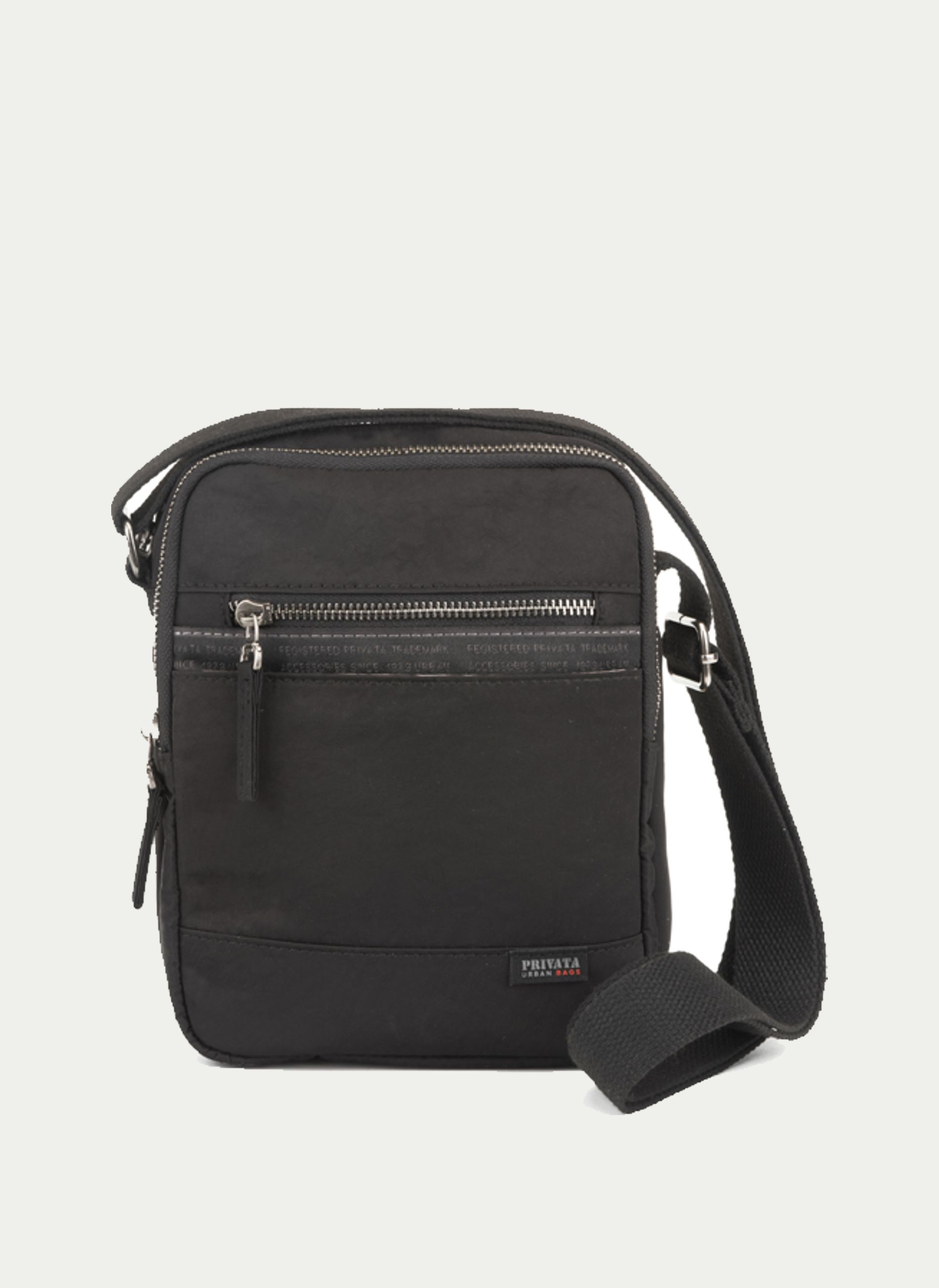 PRIVATA ® Bandolera hombre Nylon Lavado Antares 22X18X6