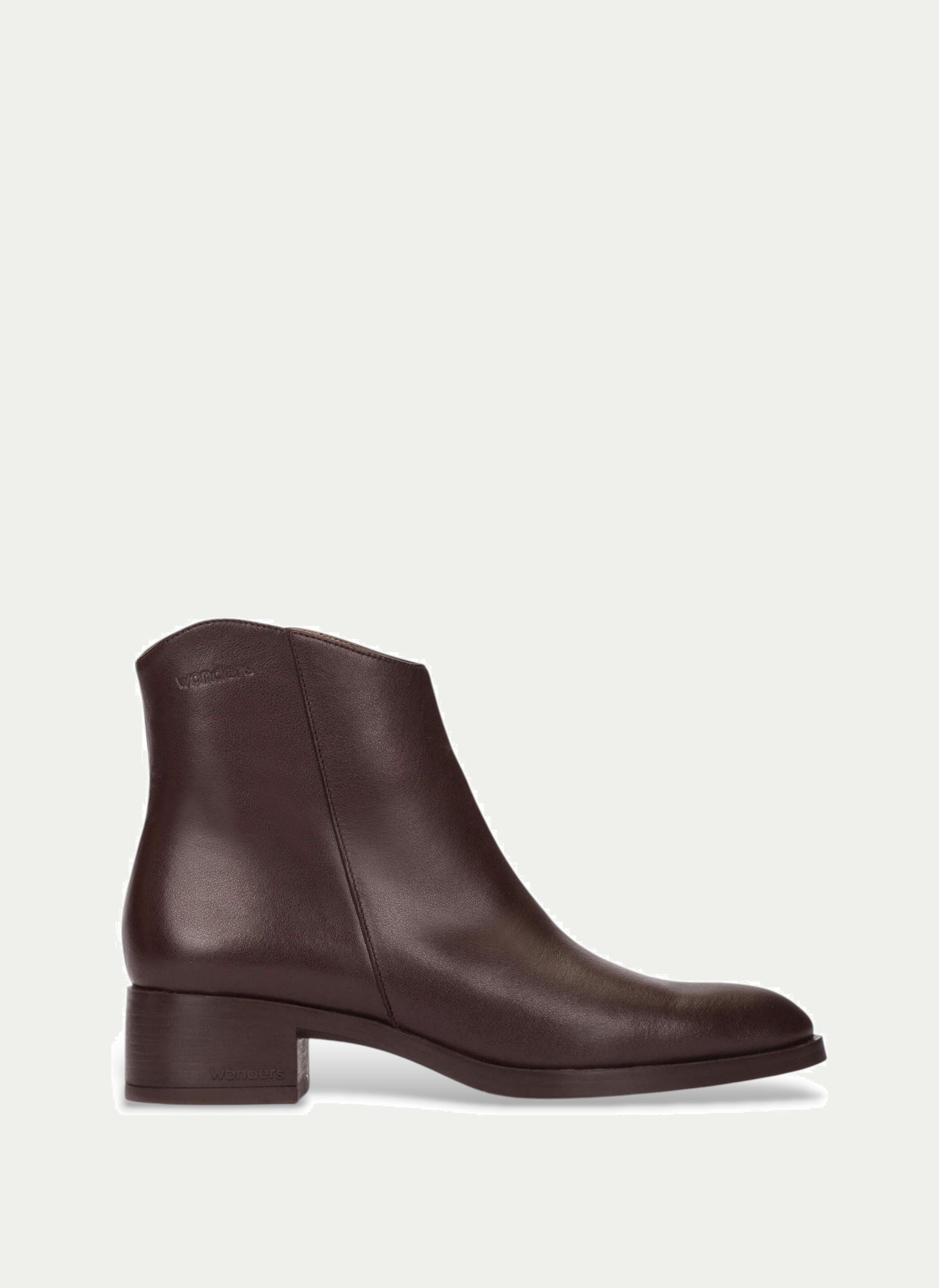 wonders ® BONJOUR 01. Botin Liso Tacón Bajo