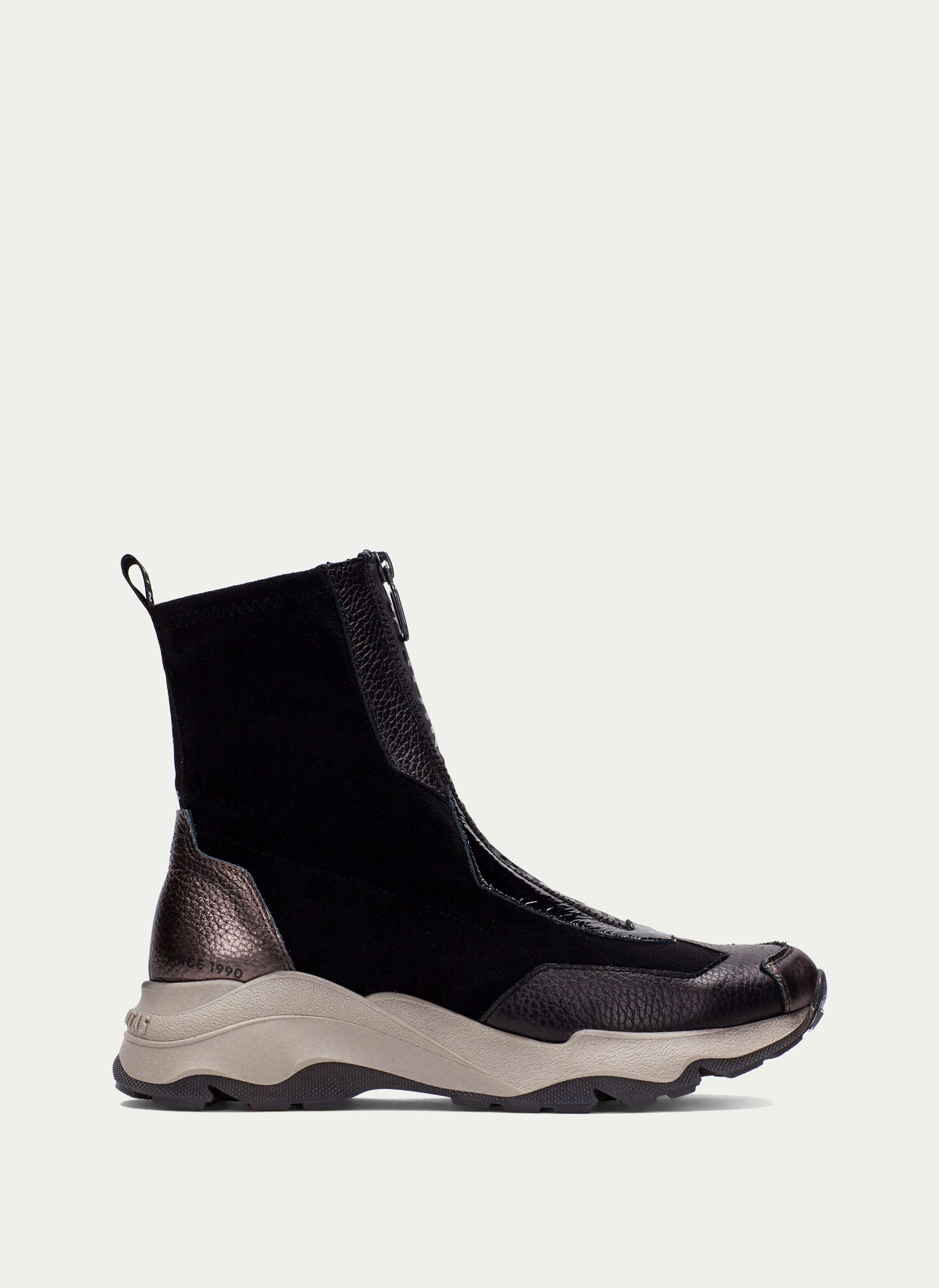 HISPANITAS ® Botin Cremallera Velour Nepal