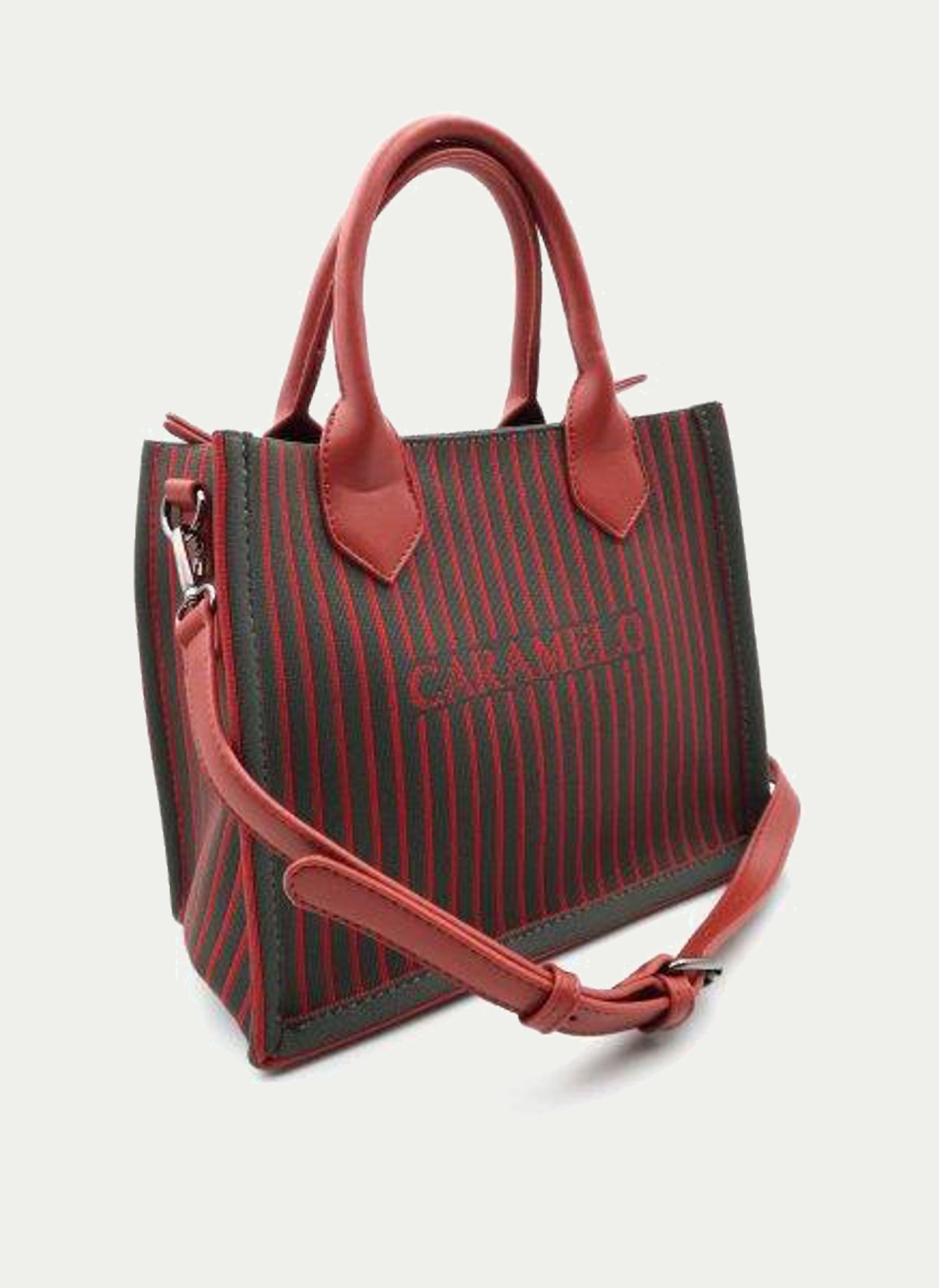 CARAMELO ® Bolso Shopper Trico Tac 26 x13 x22