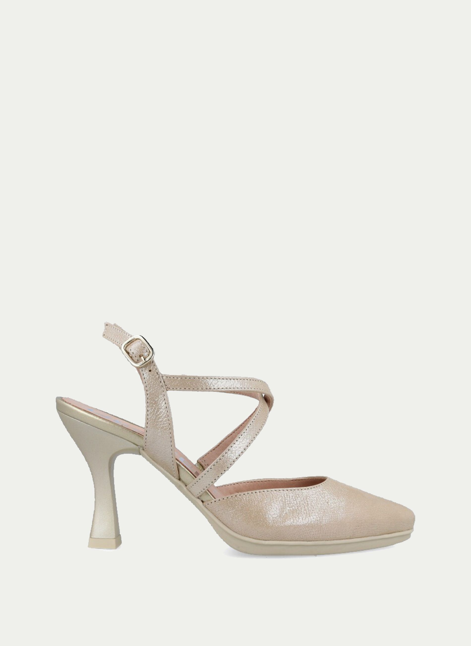 DESIREÈ ® Zapato Abierto Atras Tiras Cruzadas Tacón Alto