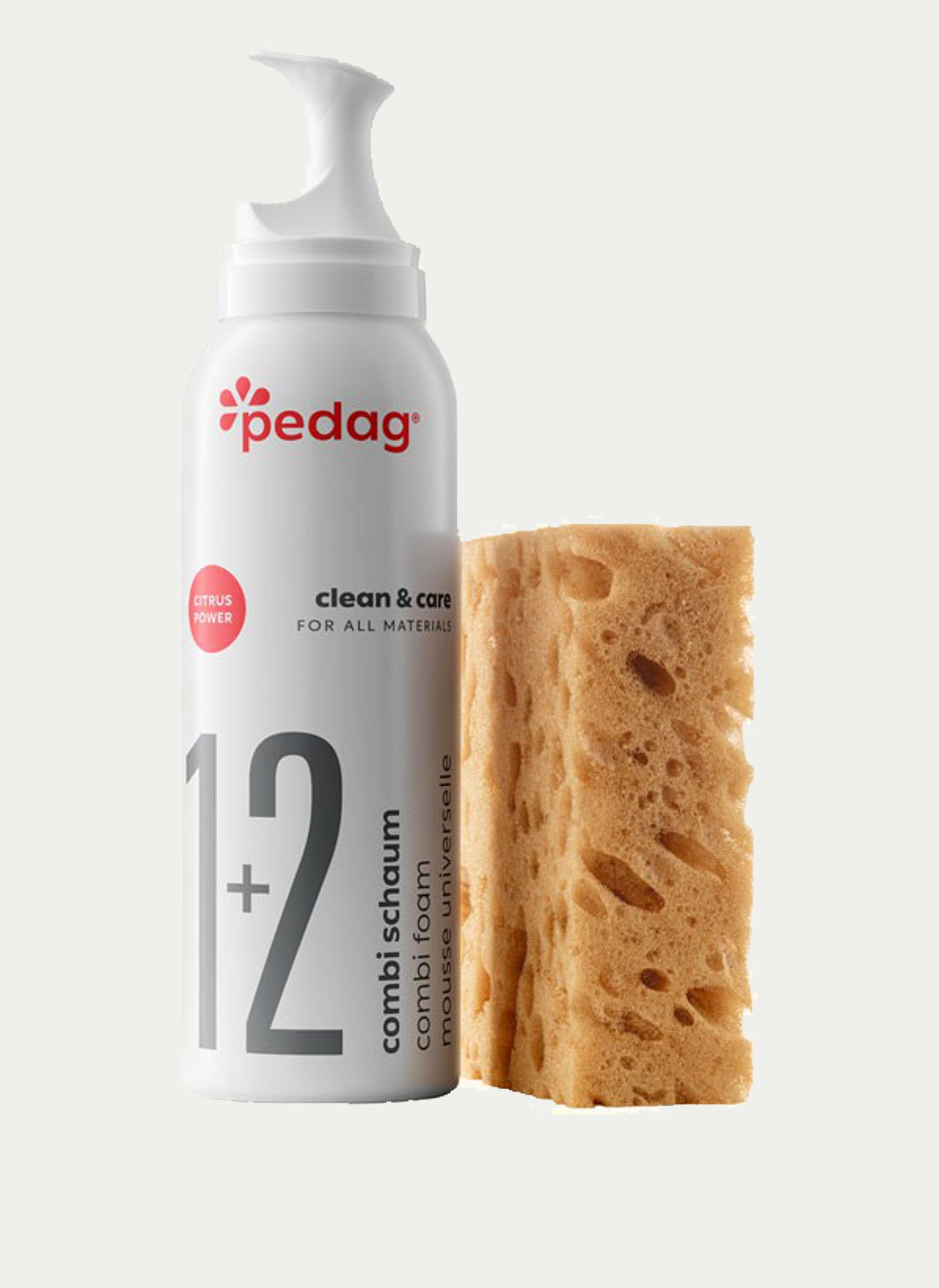 pedag ® COMBI SET 125 ml. Espuma de Limpieza. 1+2 Limpia y Nutre