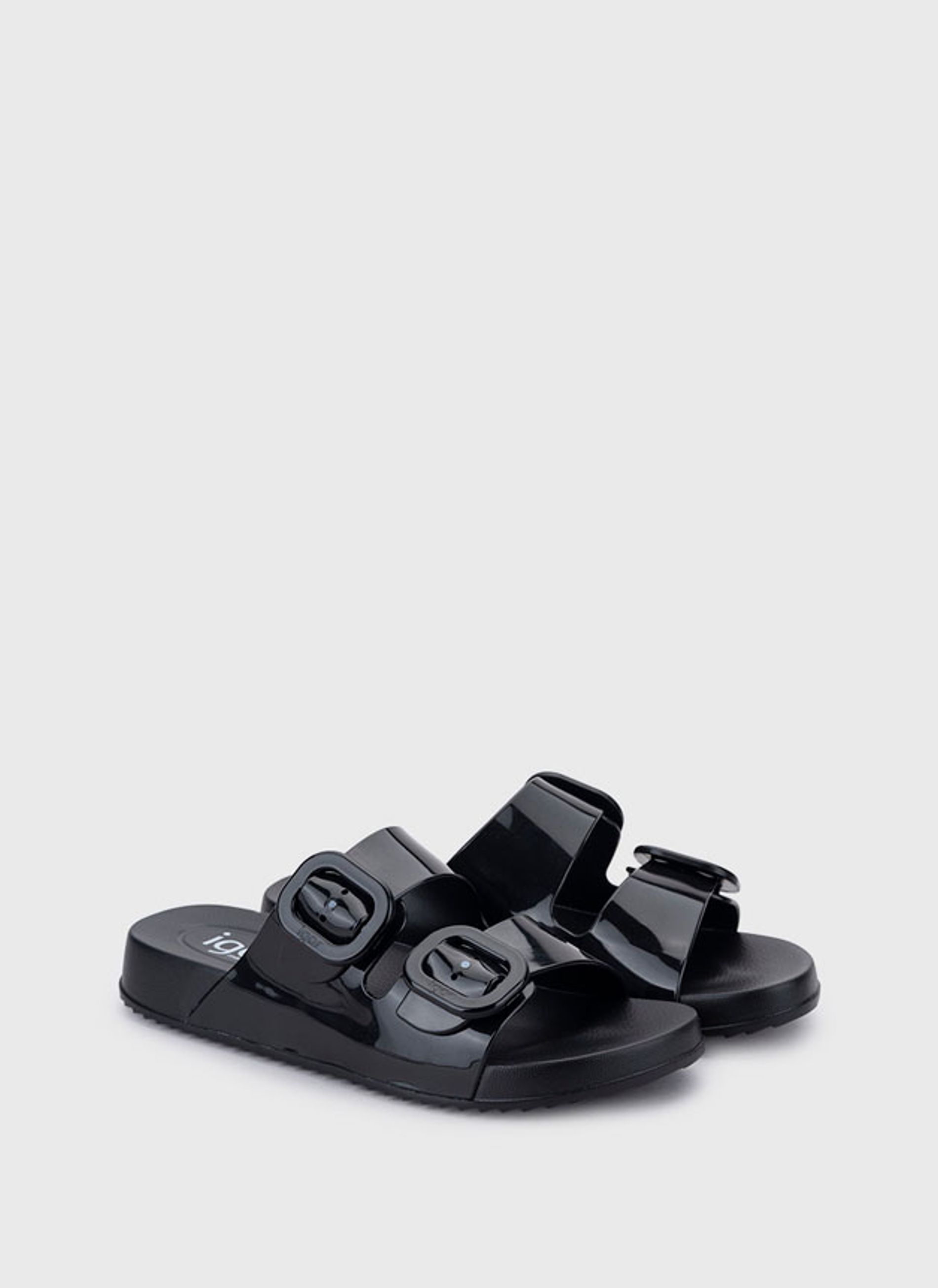 igor ® HABANA BRILLO. Zueco 2-Hebillas