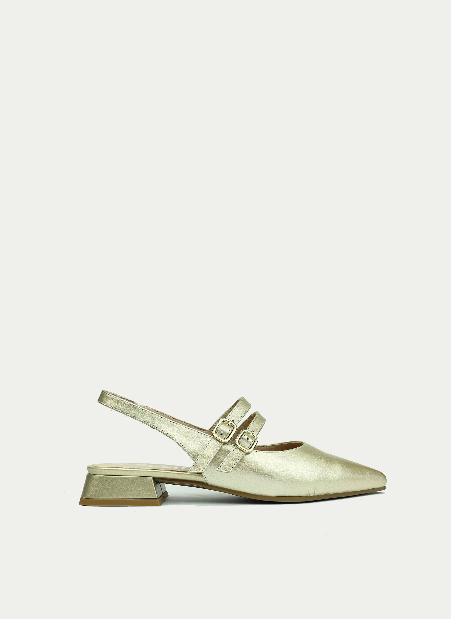 DESIREÈ ® Zapato Abierto Atras 2-Tiras Tacón Bajo