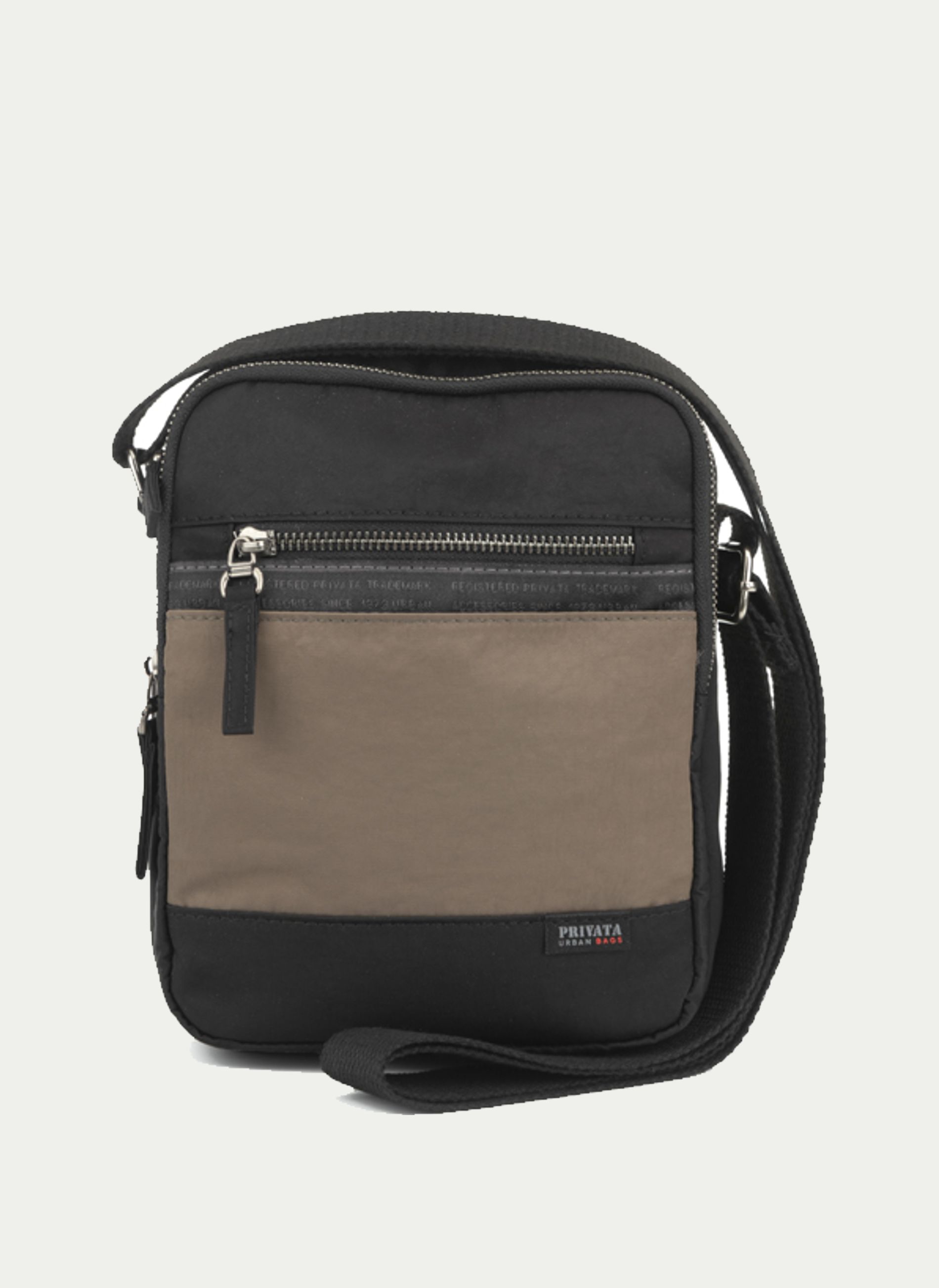 PRIVATA ® Bandolera hombre Nylon Lavado Antares 22X18X6