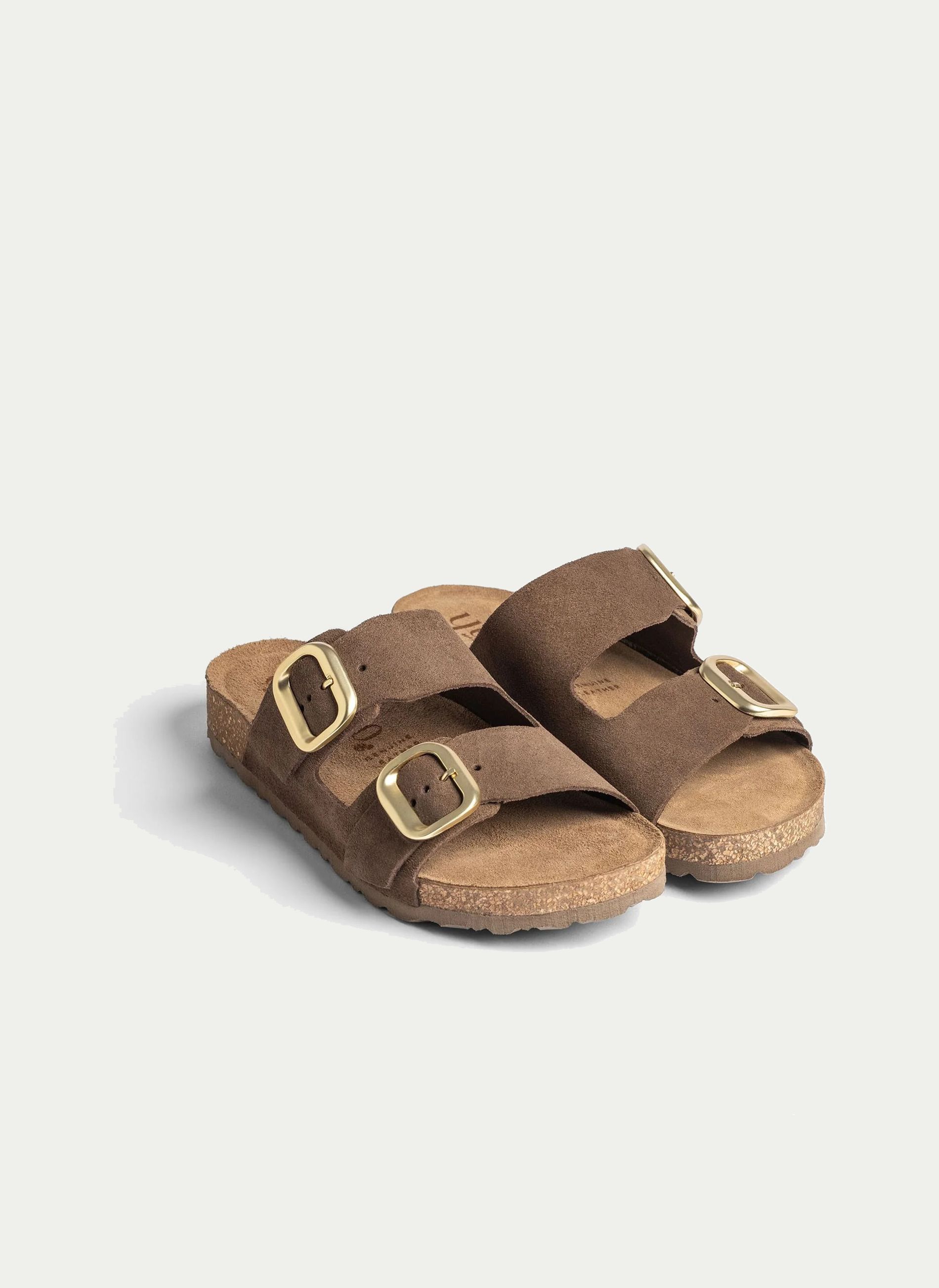 YOKONO ® JERBA-700. Zueco 2-Hebillas Serraje