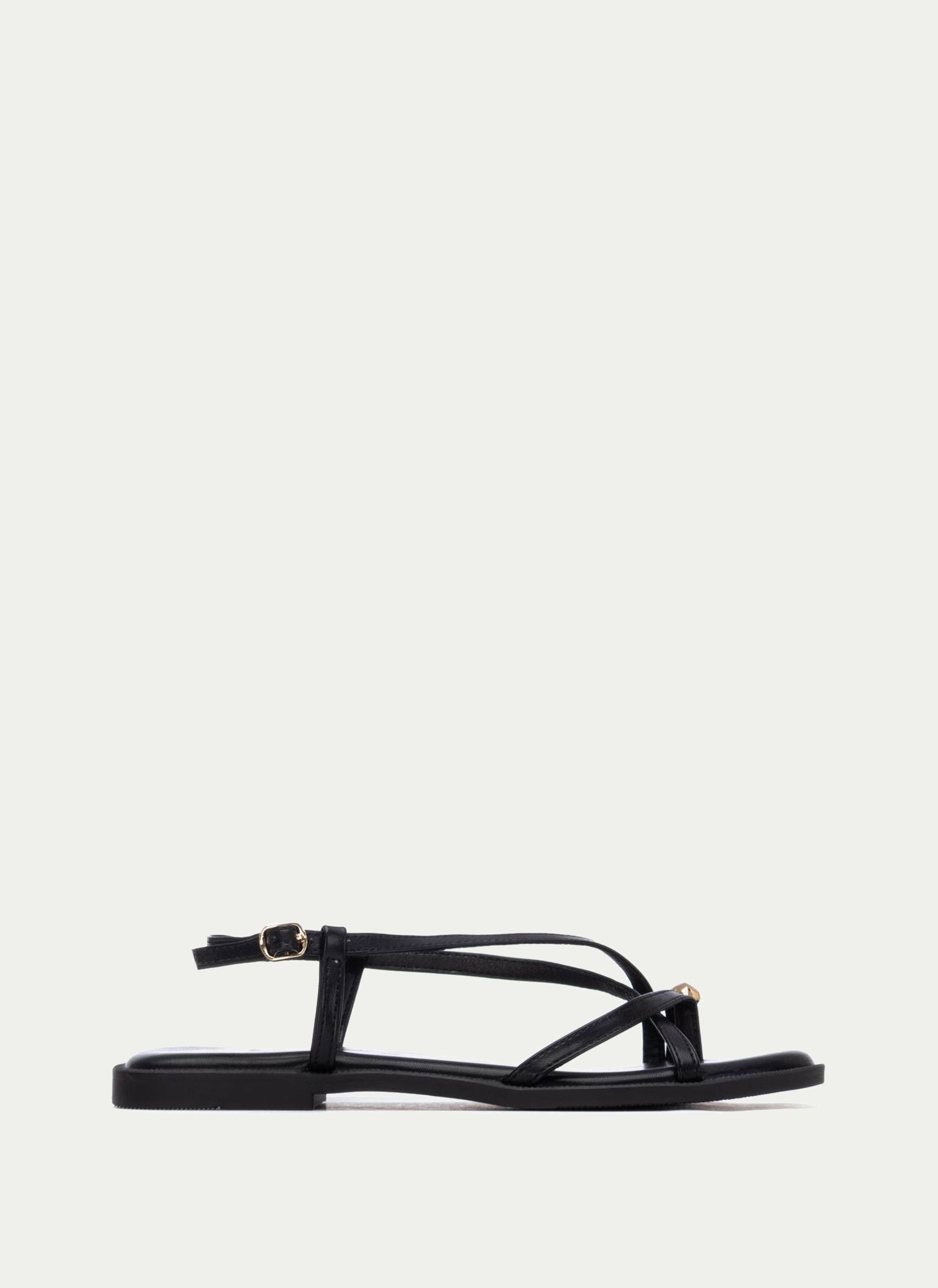 Xti ® Sandalia Dedo Metal Plana