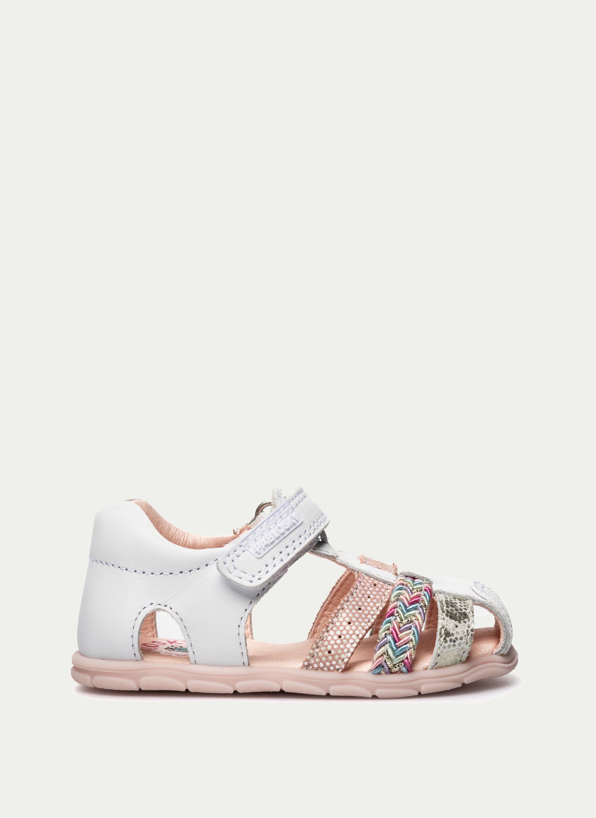 PABLOSKY ® Sandalia Peque Talon Trenza Multicolor Zig