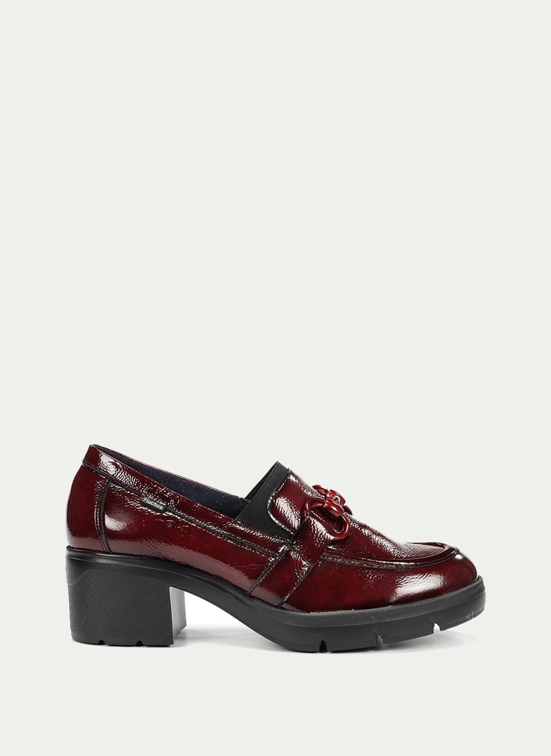 Fluchos ® Zapato Mocasín Fugaz con Tacón Medio