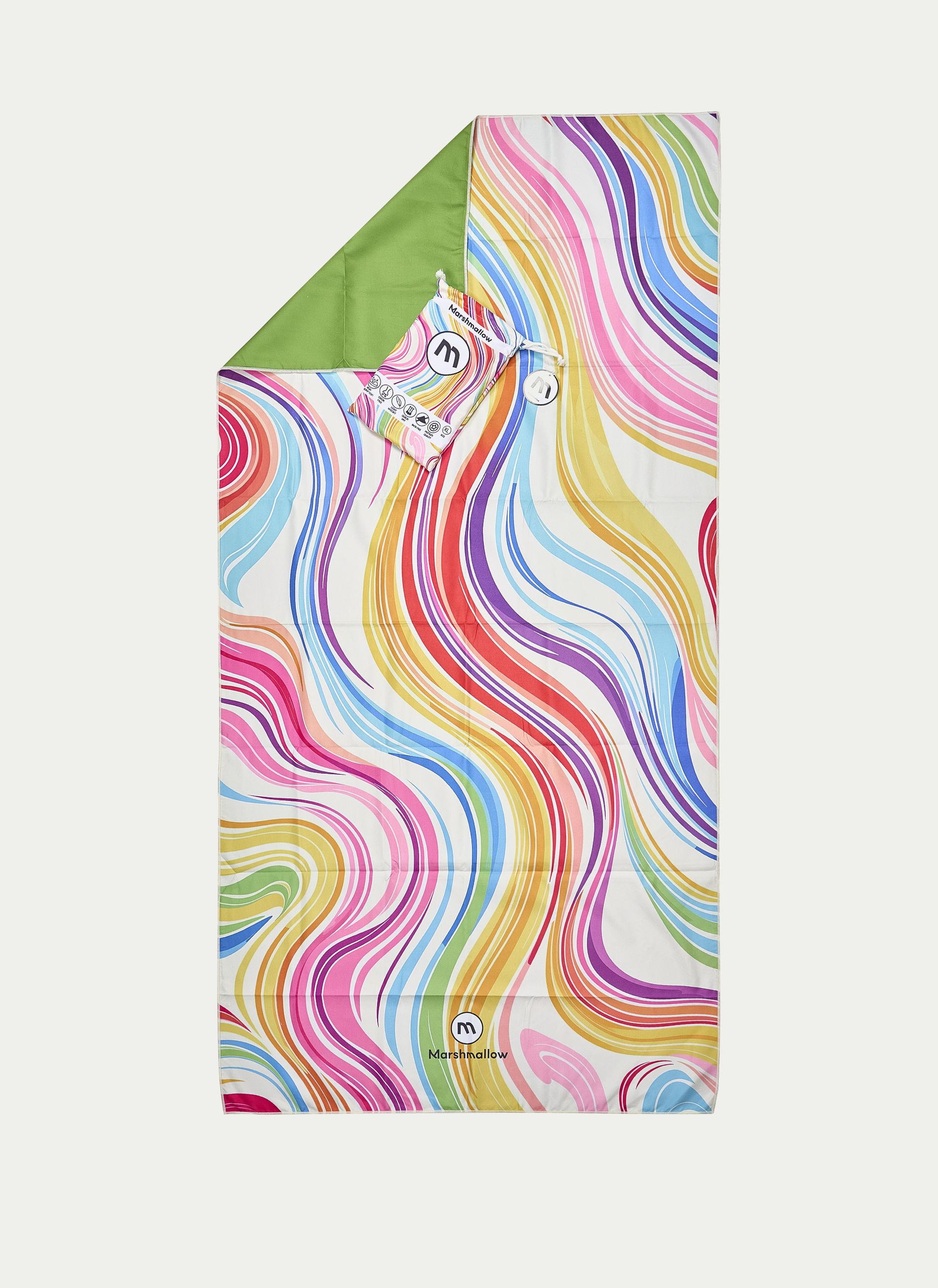 MARSHMALLOW ® Toalla MF  XL. Onda Multicolor