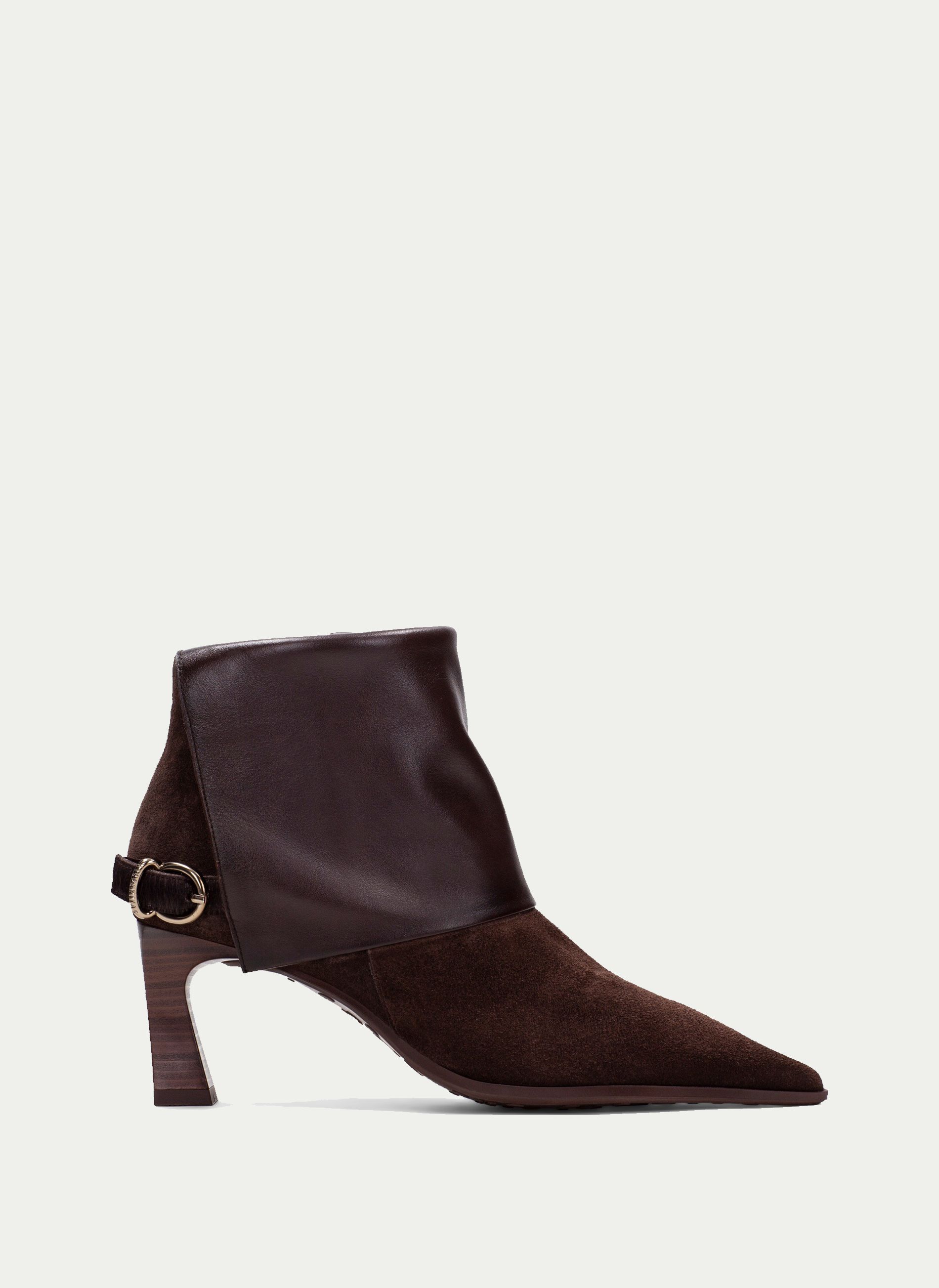 HISPANITAS ® Botin Paris con Hebilla y Caña Vuelta
