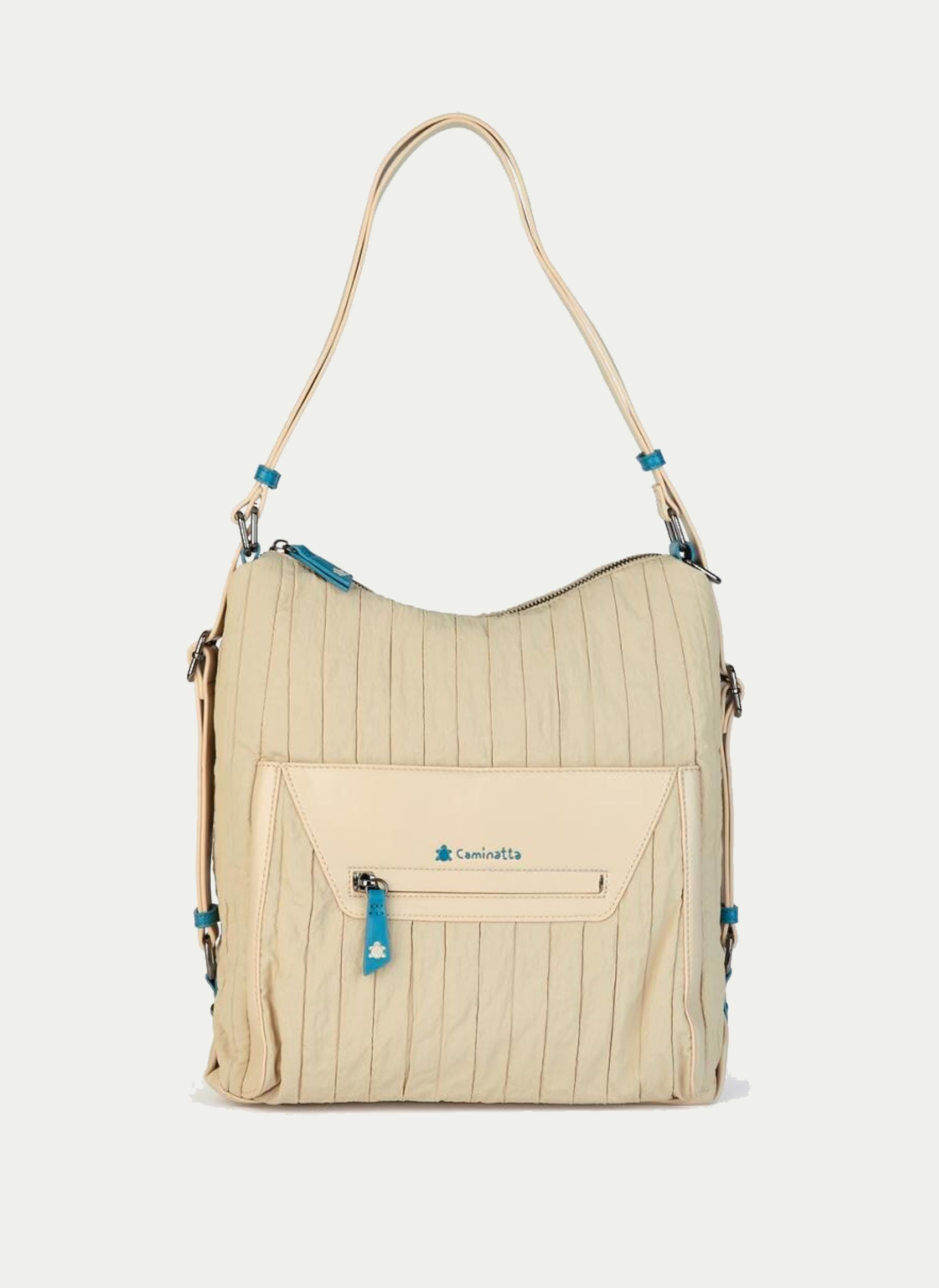 Caminatta ® AMALFI. Bolso Mochila Plisado