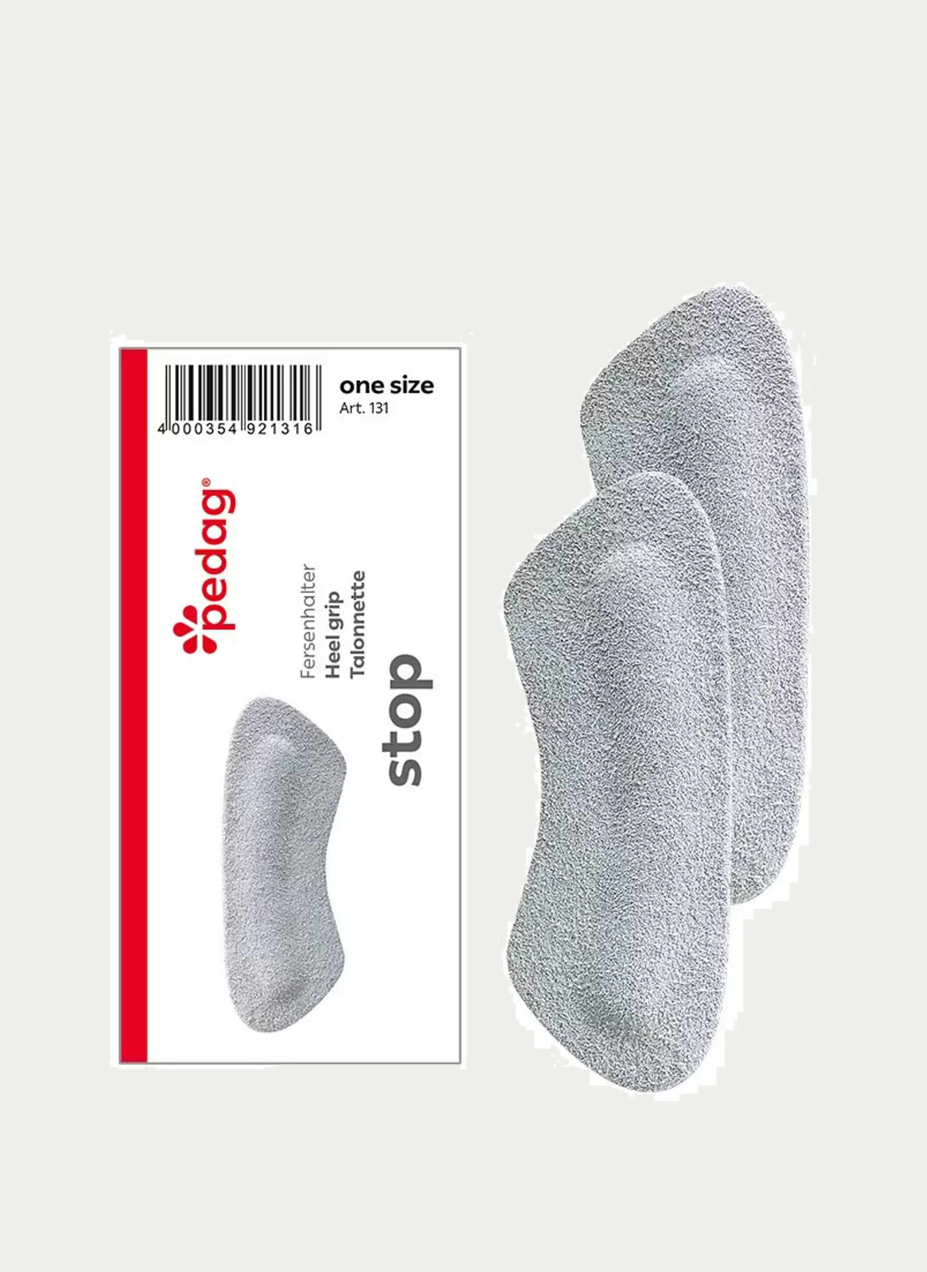 pedag ® STOP Leather heel grip. Salvamedias Piel