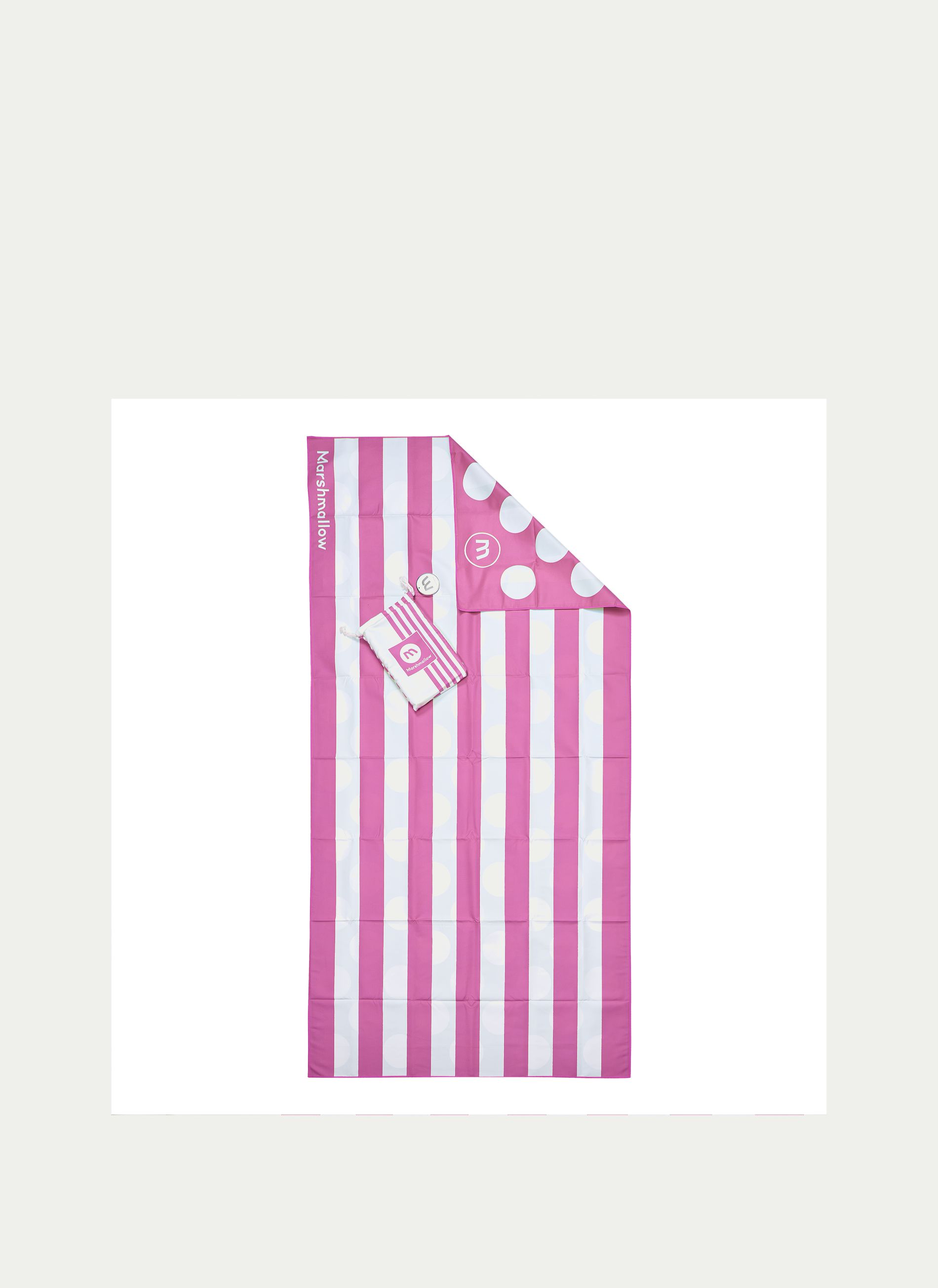 MARSHMALLOW ® Toalla MF  XL. Reversible Rosa