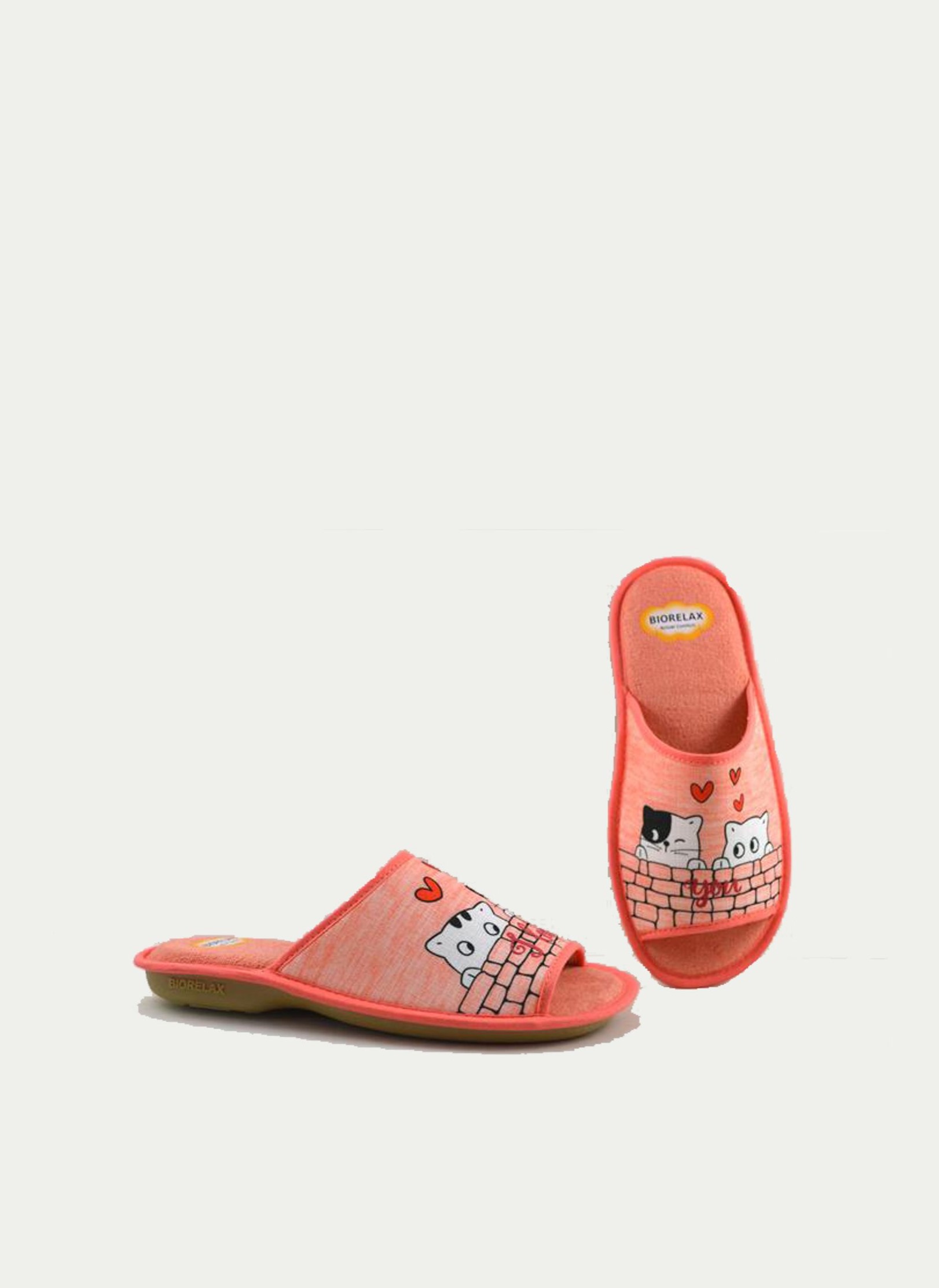 BIORELAX ® Zapatilla de Pala Gato 'I love you' BR