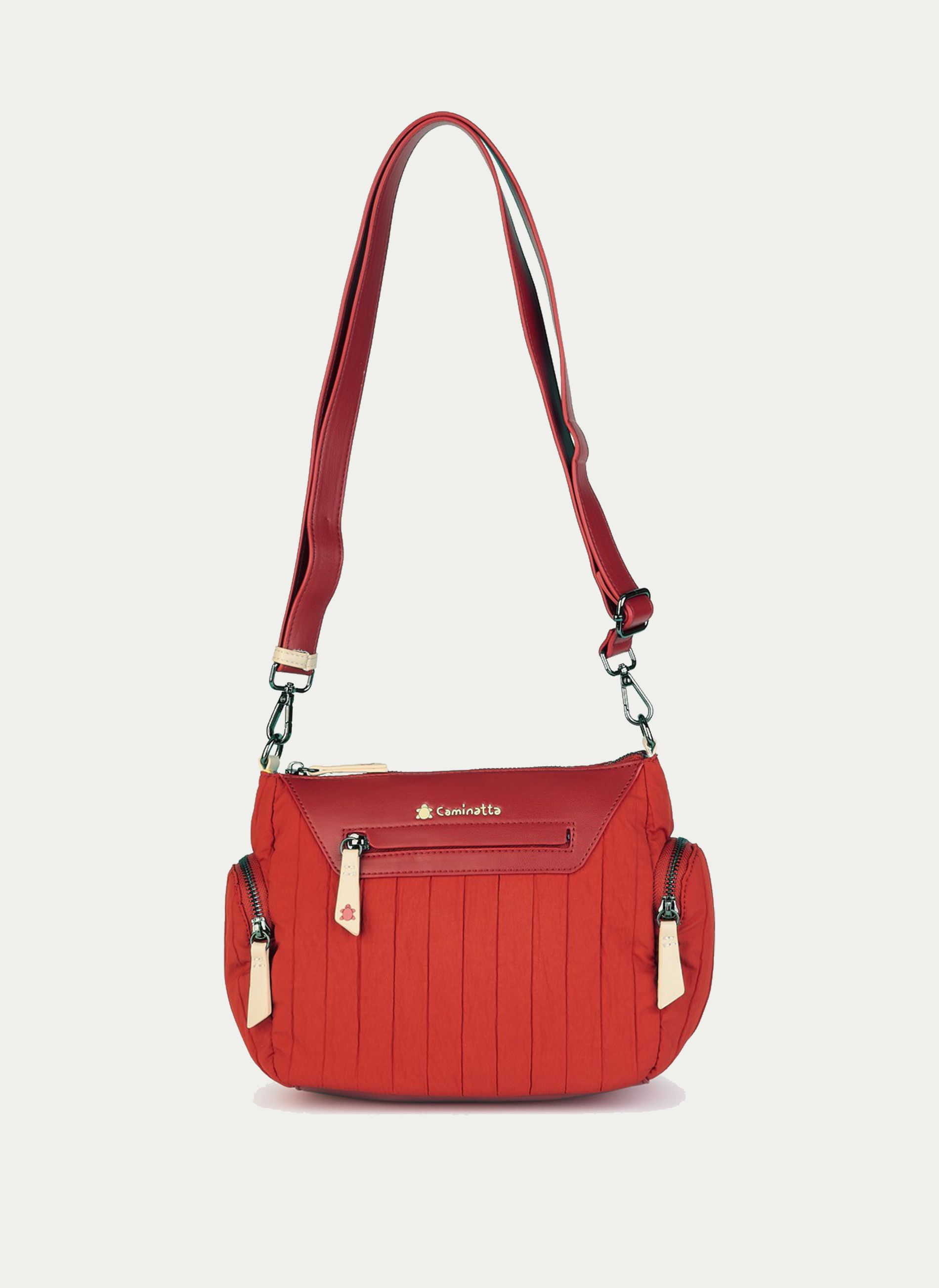 Caminatta ® AMALFI. Crossbody Plisado