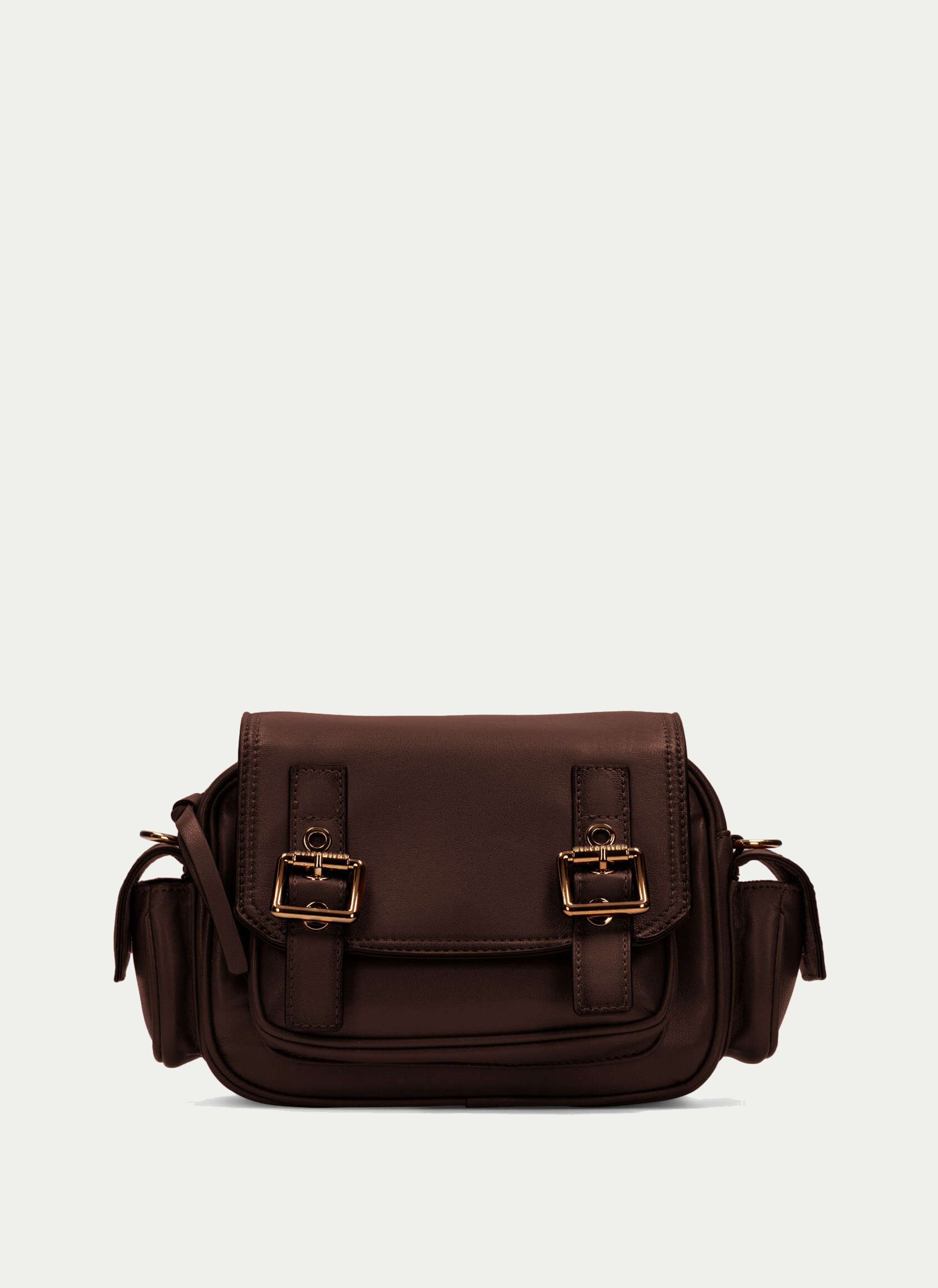 HISPANITAS ® Bandolera Solapa Bolsillos Laterales Covent