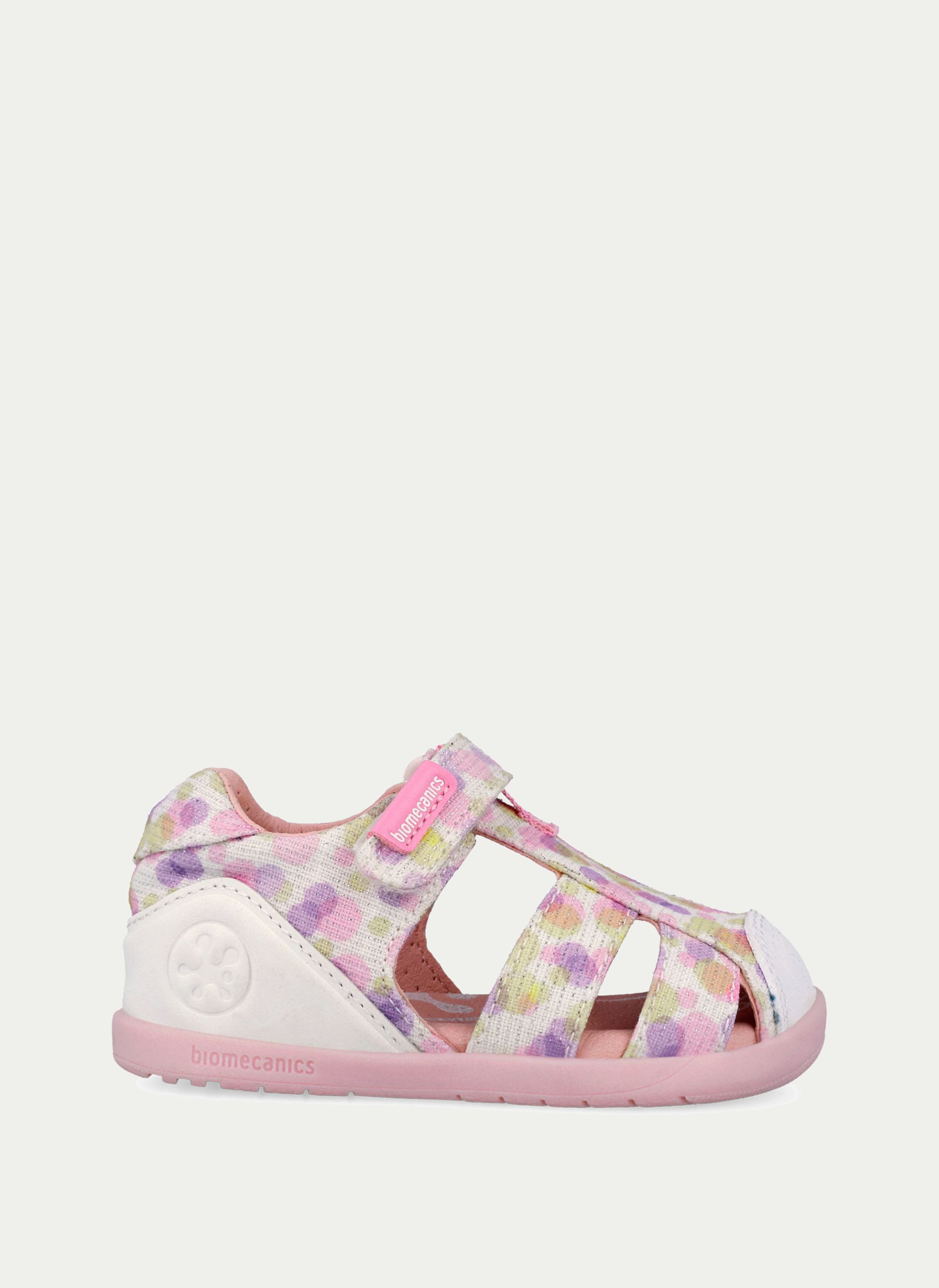 biomecanics ® Sandalia Lona Barefoot Lurex Biogateo Wider