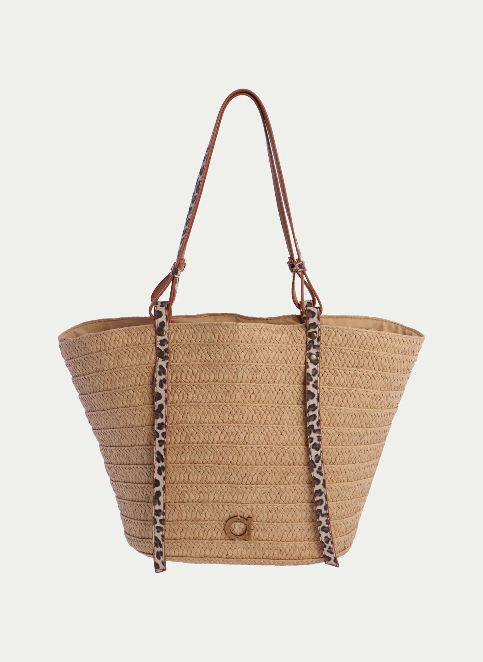 amichi ® Capazo Rafia Animal Print