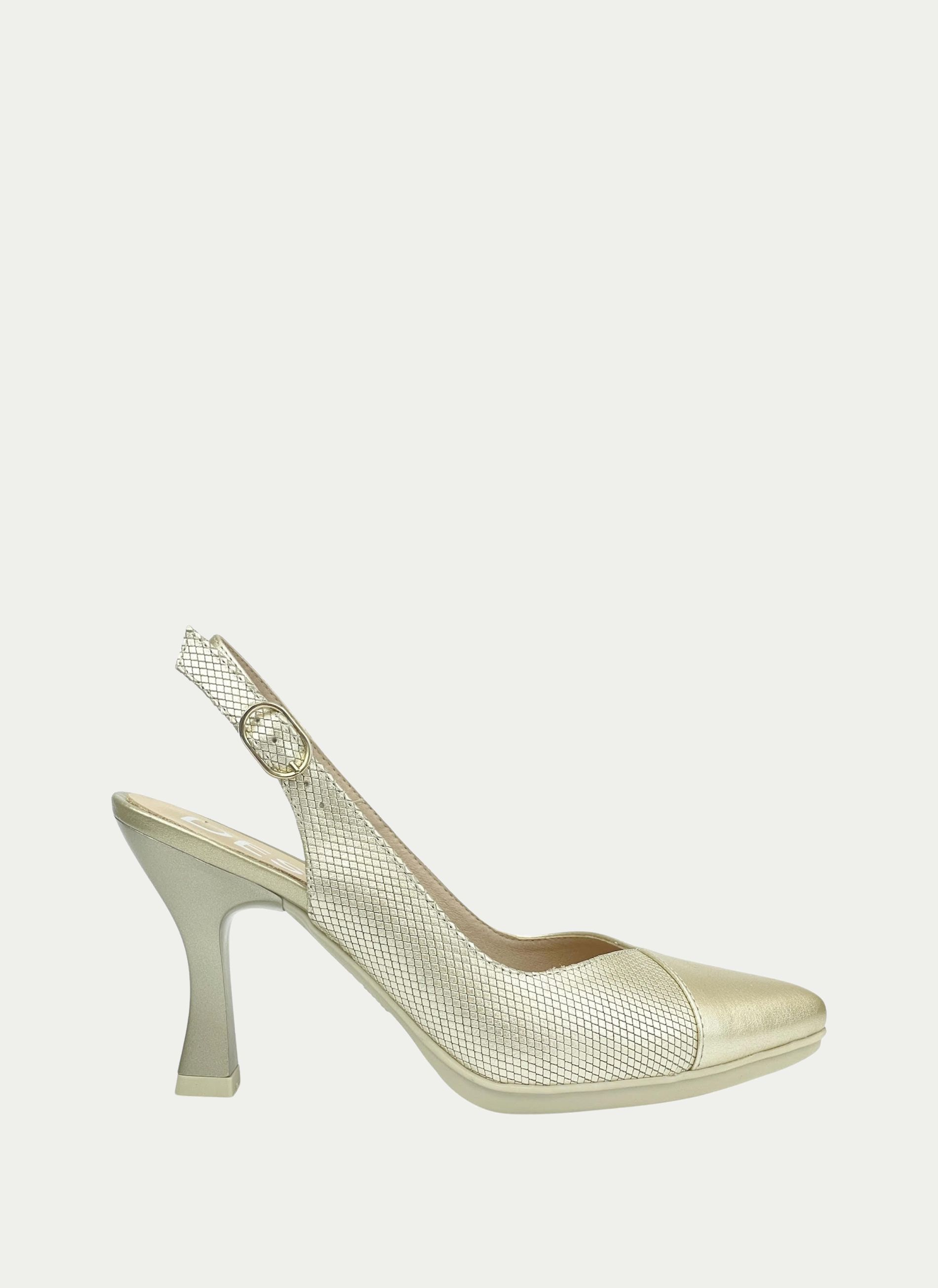 DESIREÈ ® Zapato Abierto Atras Combi Tacón Alto