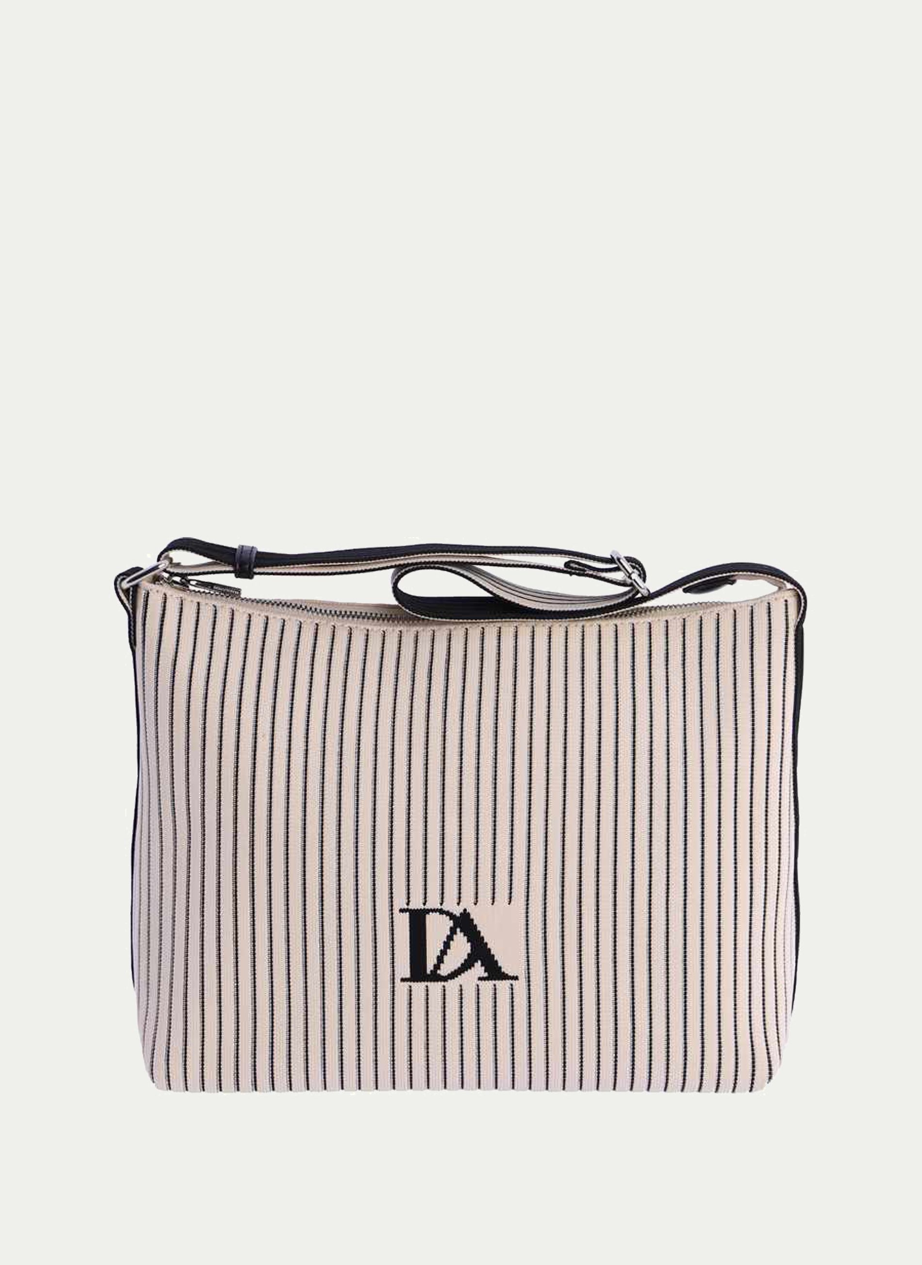 don algodon ® Bolso Hombro Correa Punto Rayas