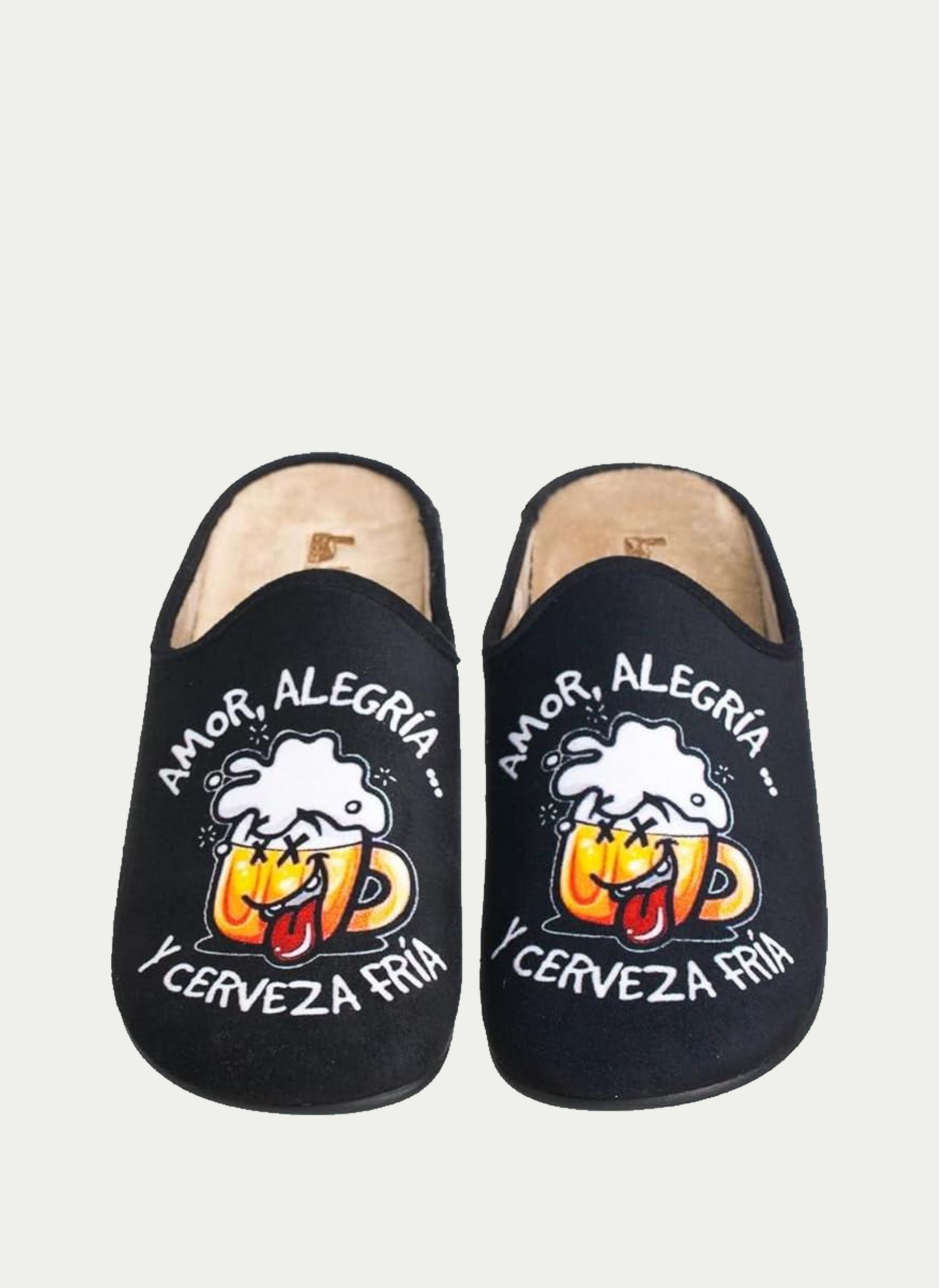 VULCA-BICHA ® Chinela Amor, Alegría y Cerveza Grenoble